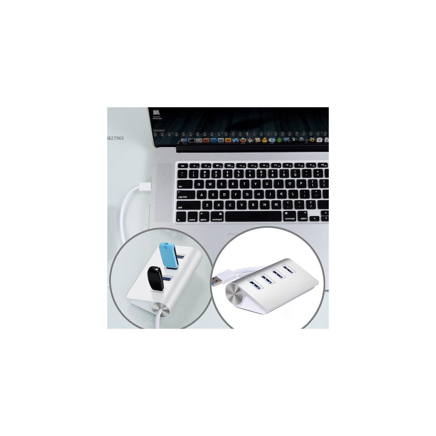 4 Ports Adapter Portable Multi USB C HUB 3.0 for Macbook pro