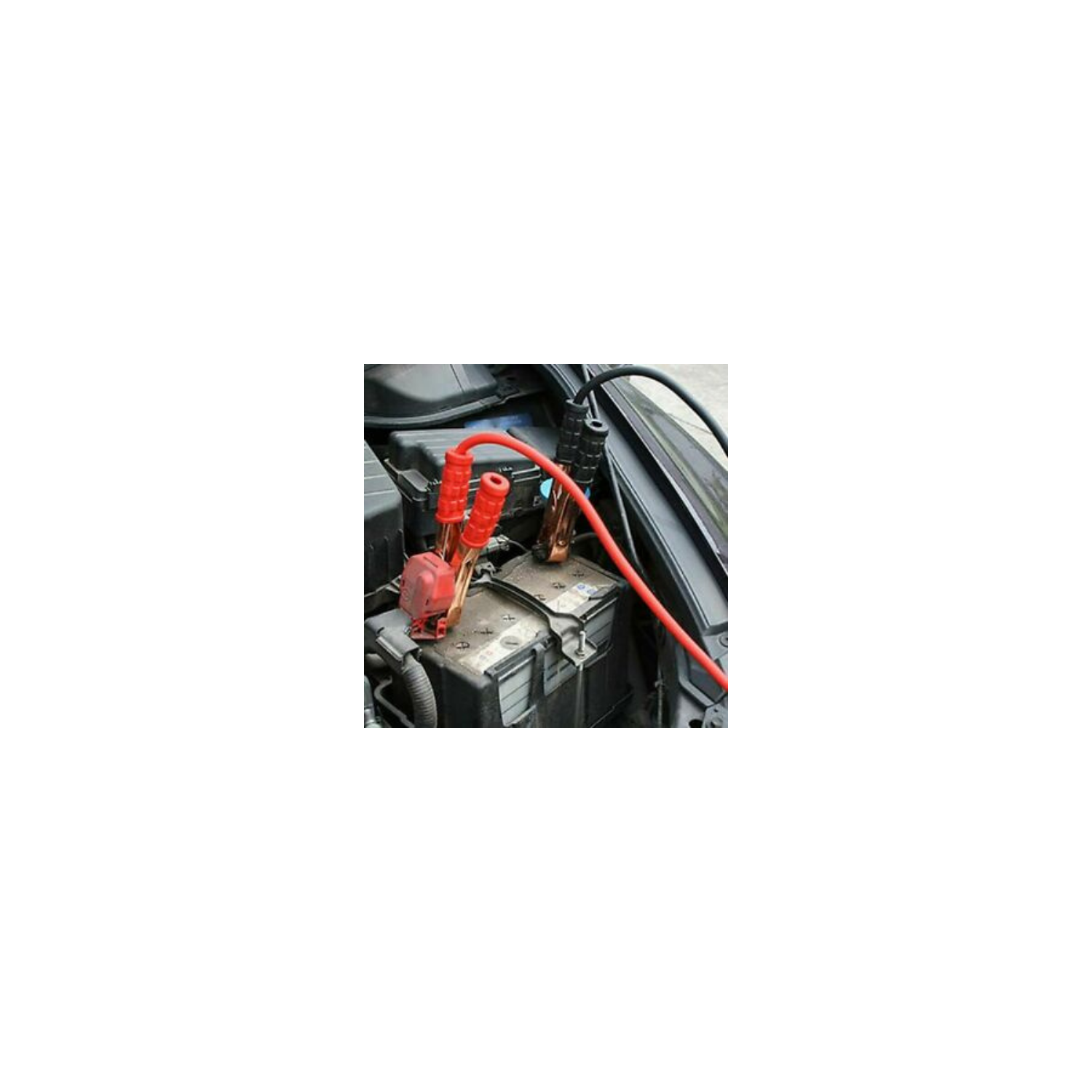 Démarreur de batterie de secours de calibre 4 câbles de démarrage de secours de voiture, 2 m, 500 a