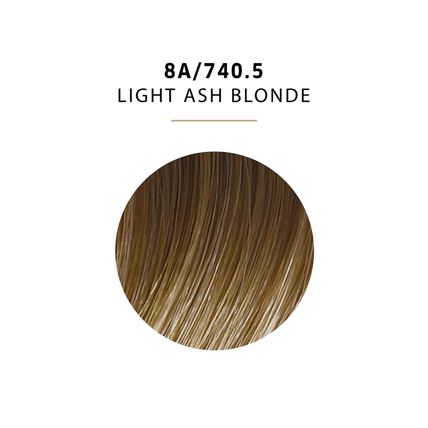 Wella ColorCharm Permanent Liquid Hair Color 8A/Light Ash Blonde, 42mL