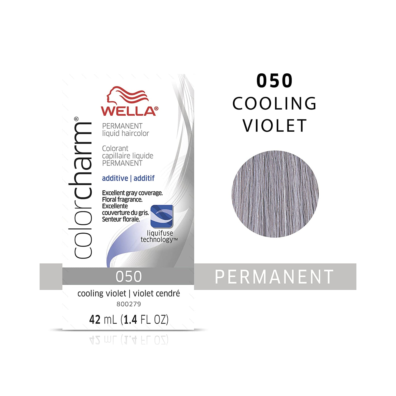 Wella ColorCharm – colorant capillaire permanent 050/additif violet rafraîchissant, 42 ml