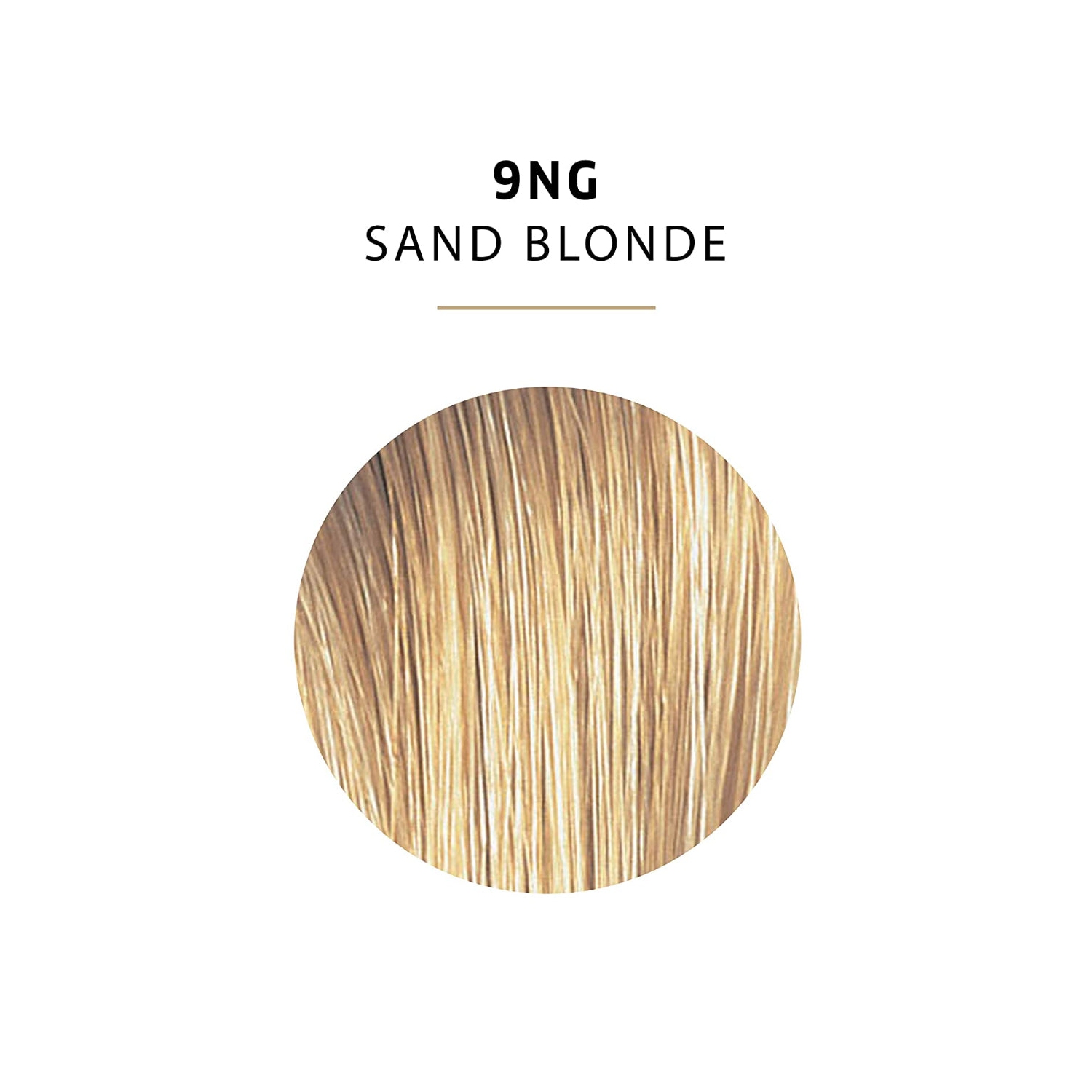 Wella ColorCharm Permanent Liquid Hair Color 9NG/Sand Blonde, 42mL