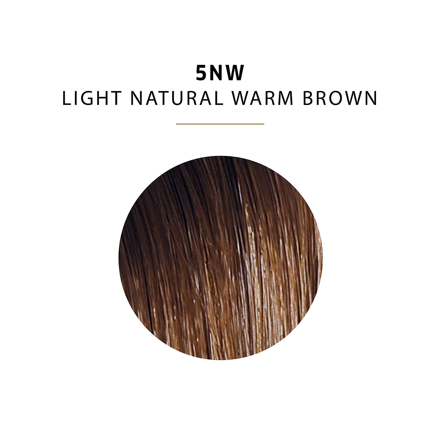 Wella ColorCharm Permanent Liquid Hair Color 5NW/Light Natural Warm Brown, 42mL