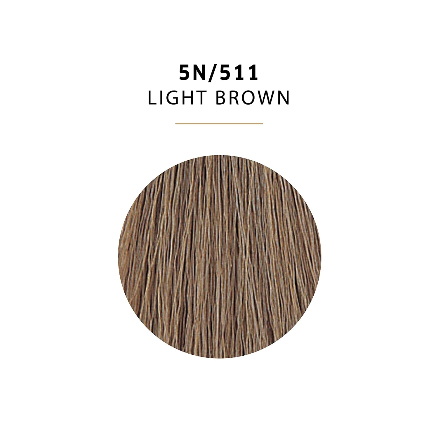 Wella ColorCharm Permanent Liquid Hair Color 5N/Light Brown, 42mL