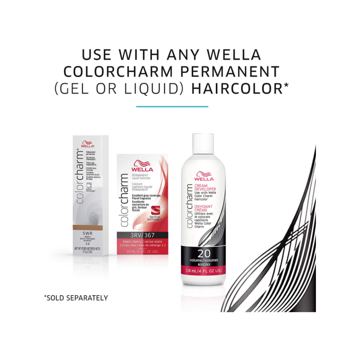 Wella ColorCharm Cream Developer 20 Volume, 946mL