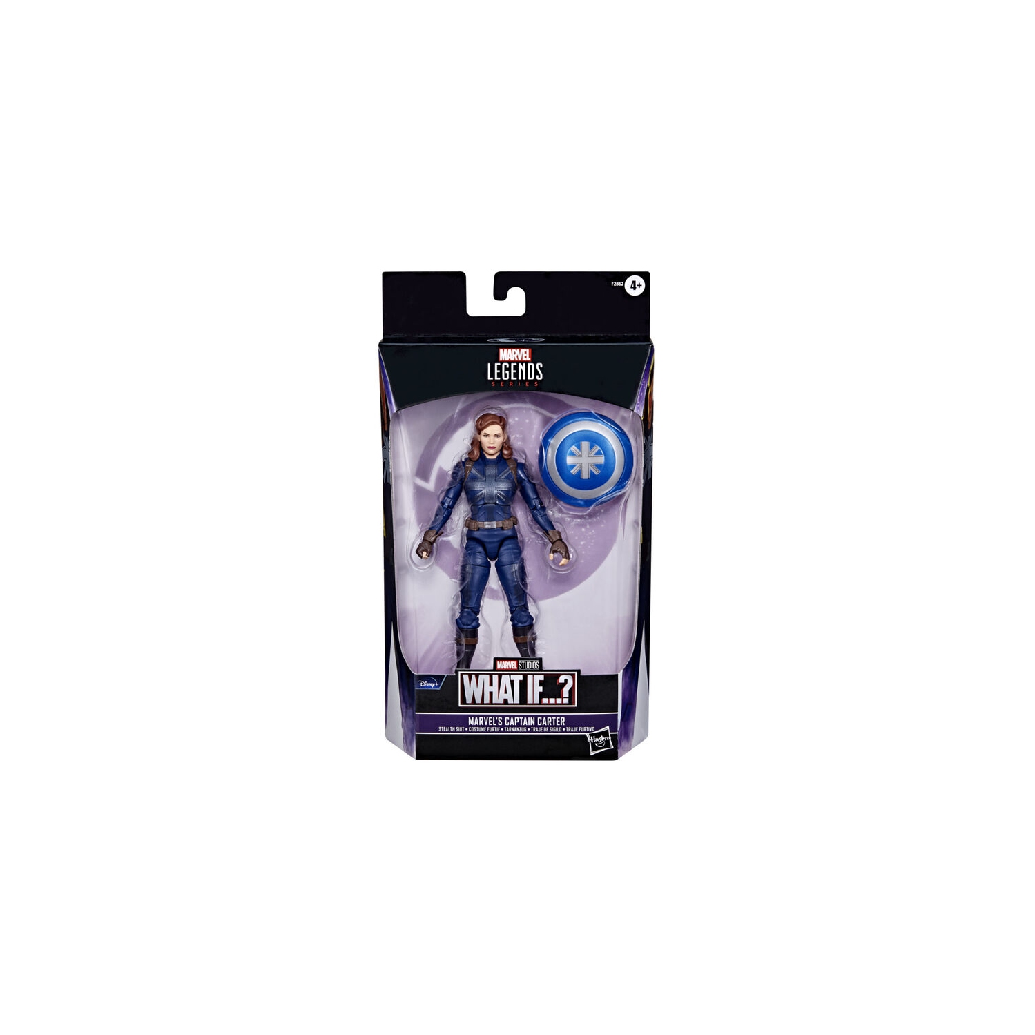 Marvel Legends Disney+ 6 Inch Action Figure What If Exclusive - Captain Carter Stealth Suit