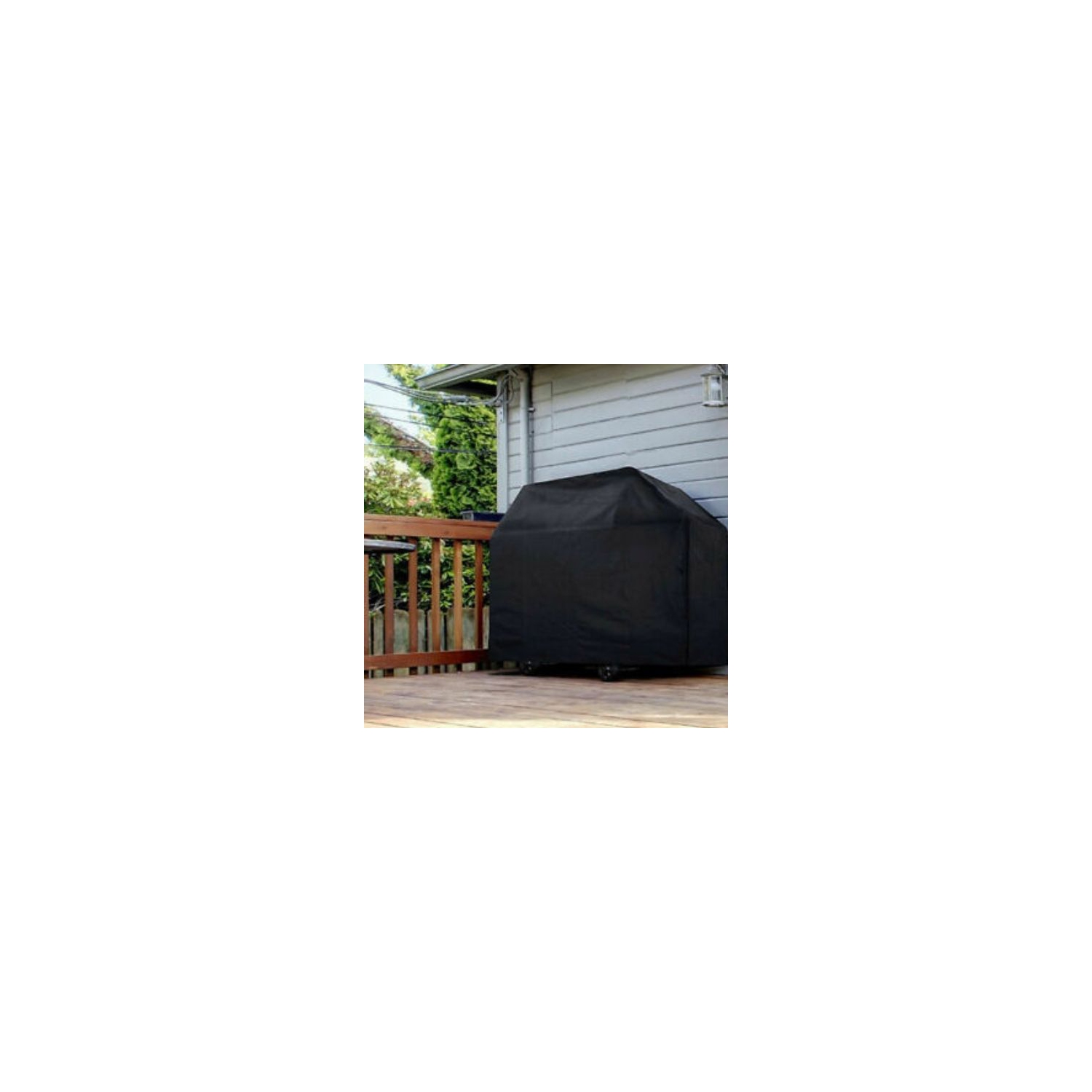 Waterproof BBQ Cover Heavy Rain Gas Barbeque Smoker Grill Garden Protector 57"