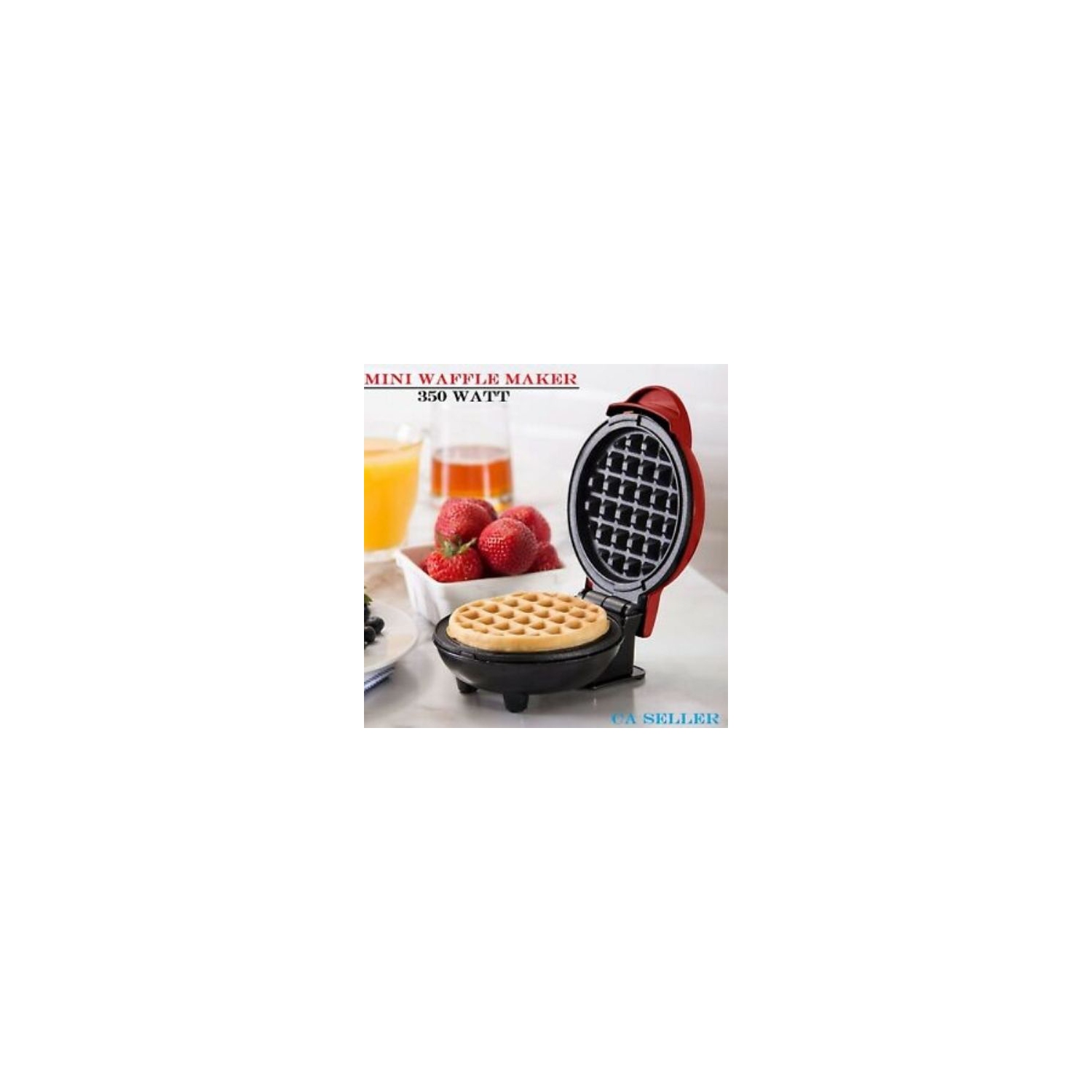 New Mini Waffle Maker Iron Shaped Breakfast Maker Small Electric baking machine
