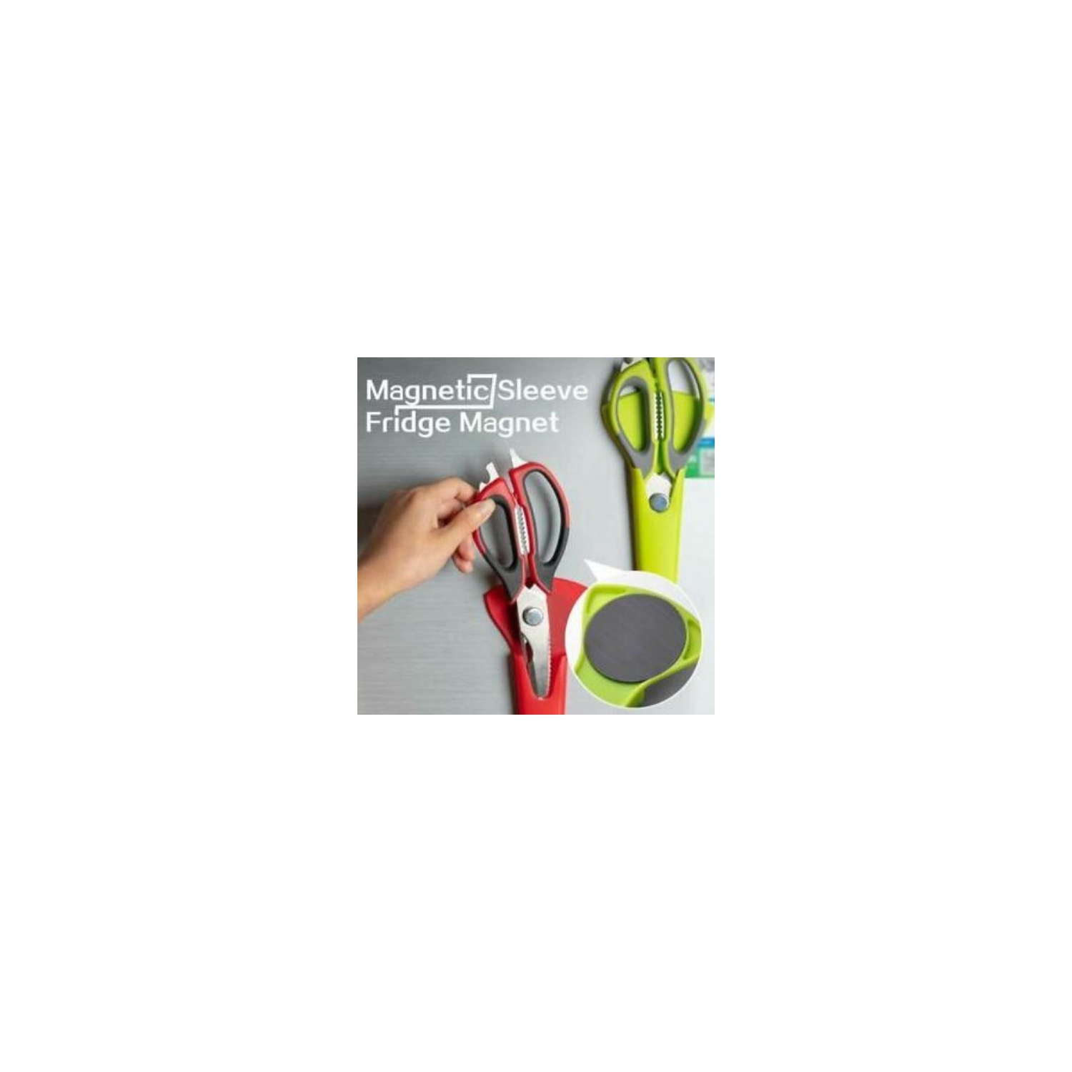 6 In 1 Multinational Kitchen Scissor - Heavy Duty Steel Shears For Household