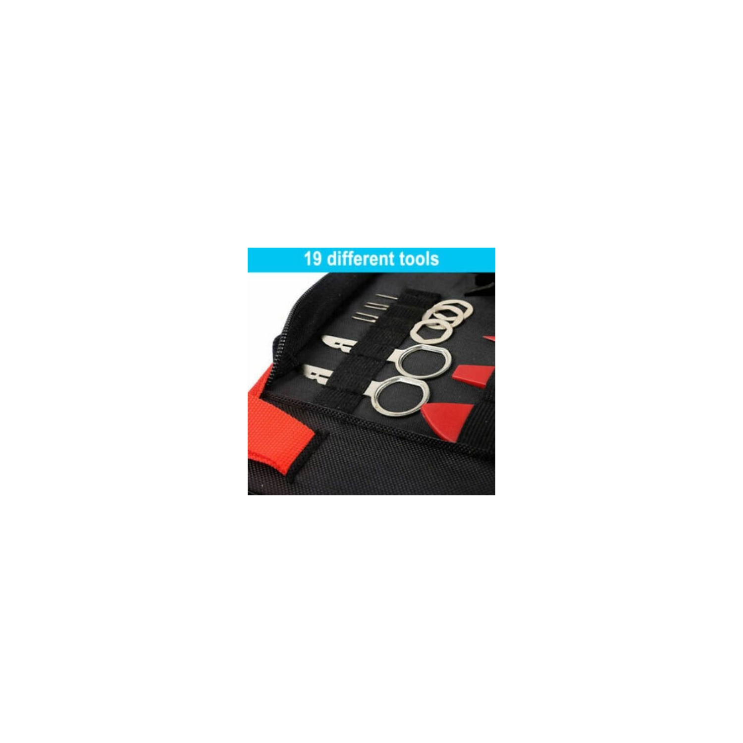 19x Car Trim Removal Tool Hand Tools Pry Bar Panel Door Interior Clip Kit Body