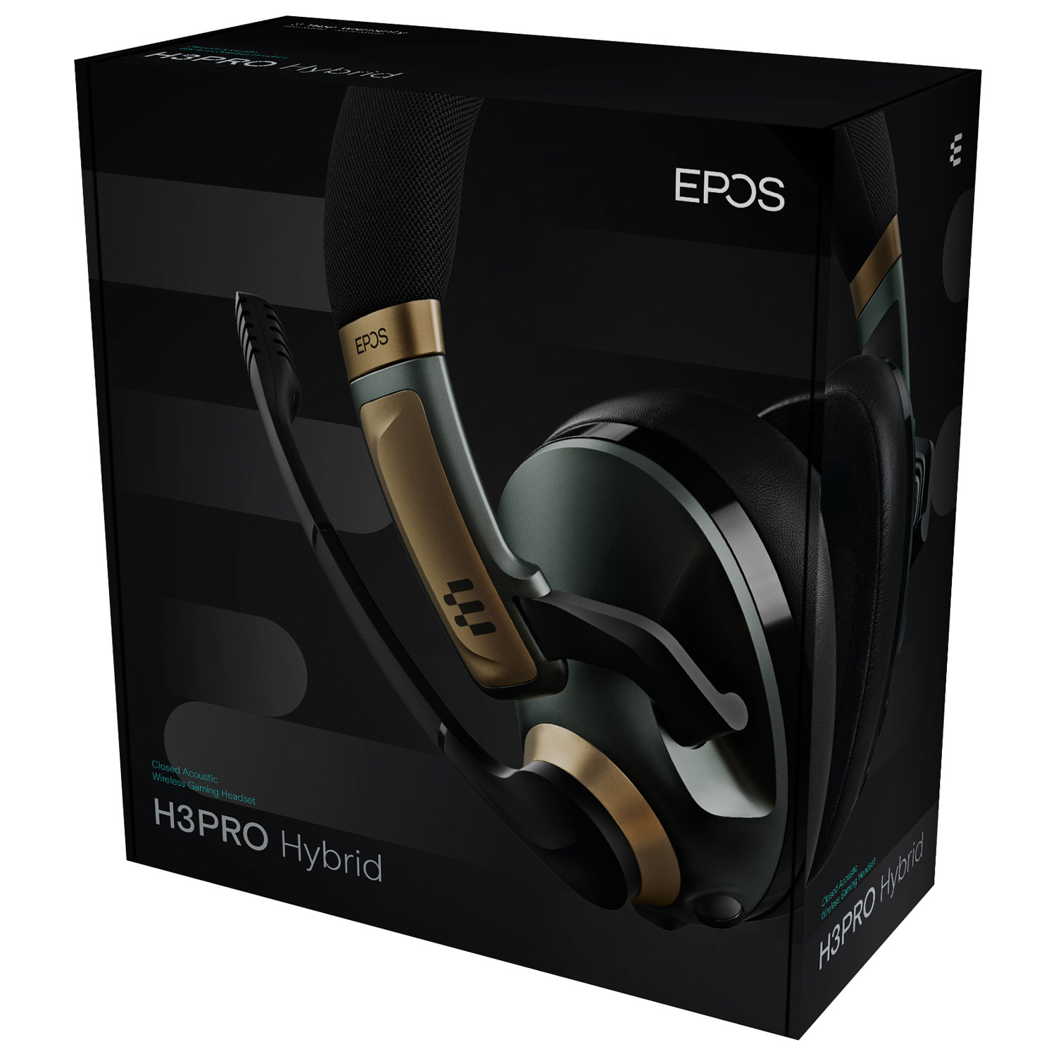 Casque de jeu hybride sans fil H3PRO d'EPOS - Vert