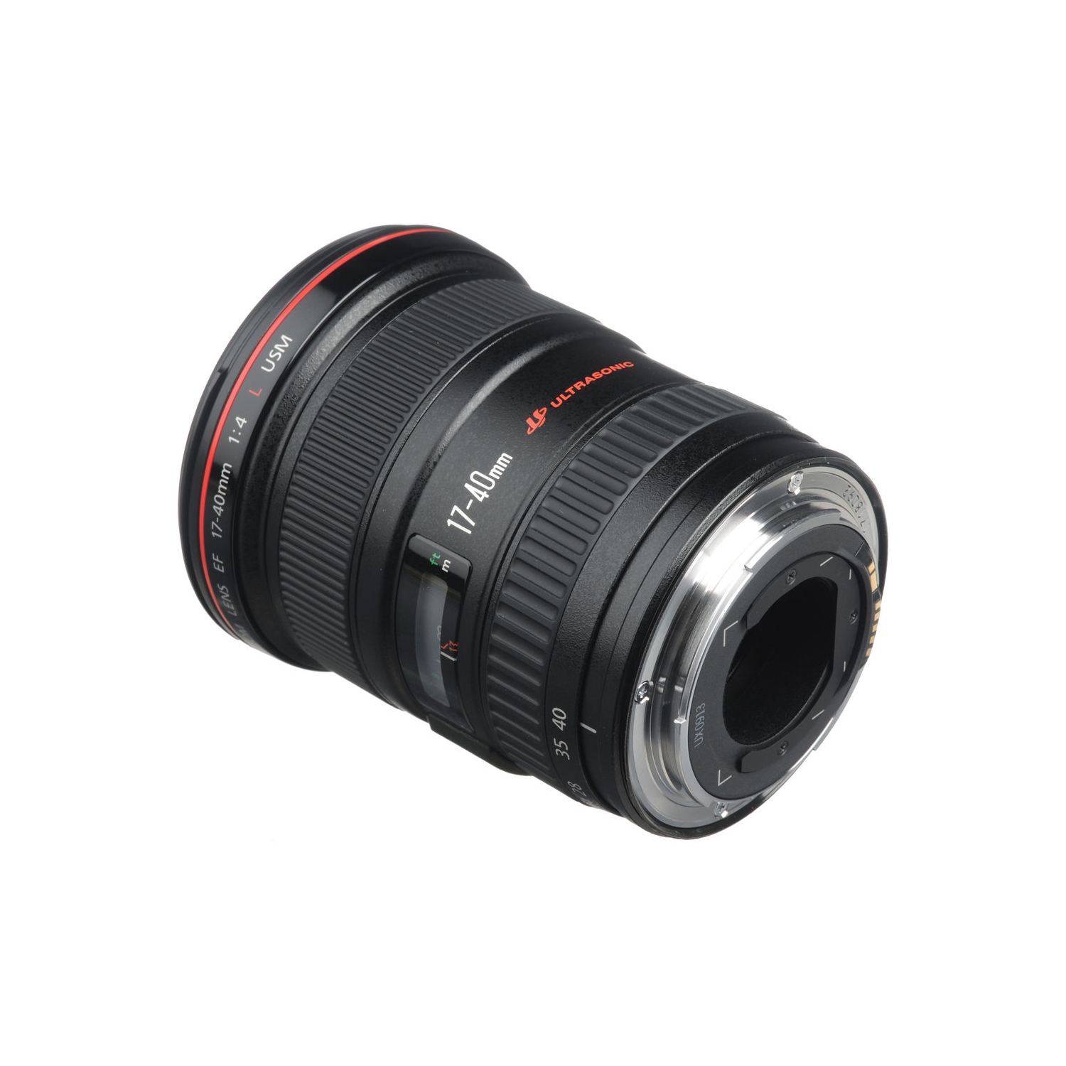 Canon EF 17-40mm f/4L USM Lens + Filter Kit + Cap Keeper Base Bundle