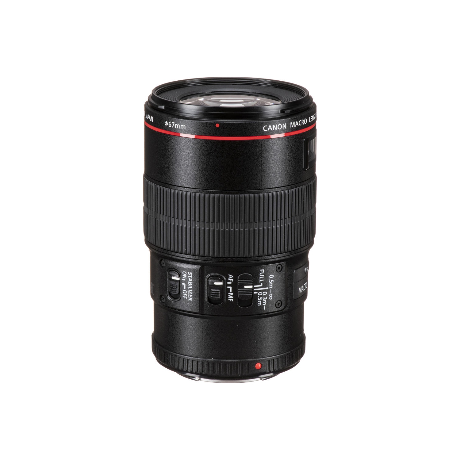 Objectif macro EF USM IS 100 mm f/2,8L de Canon + trousse de filtre de base