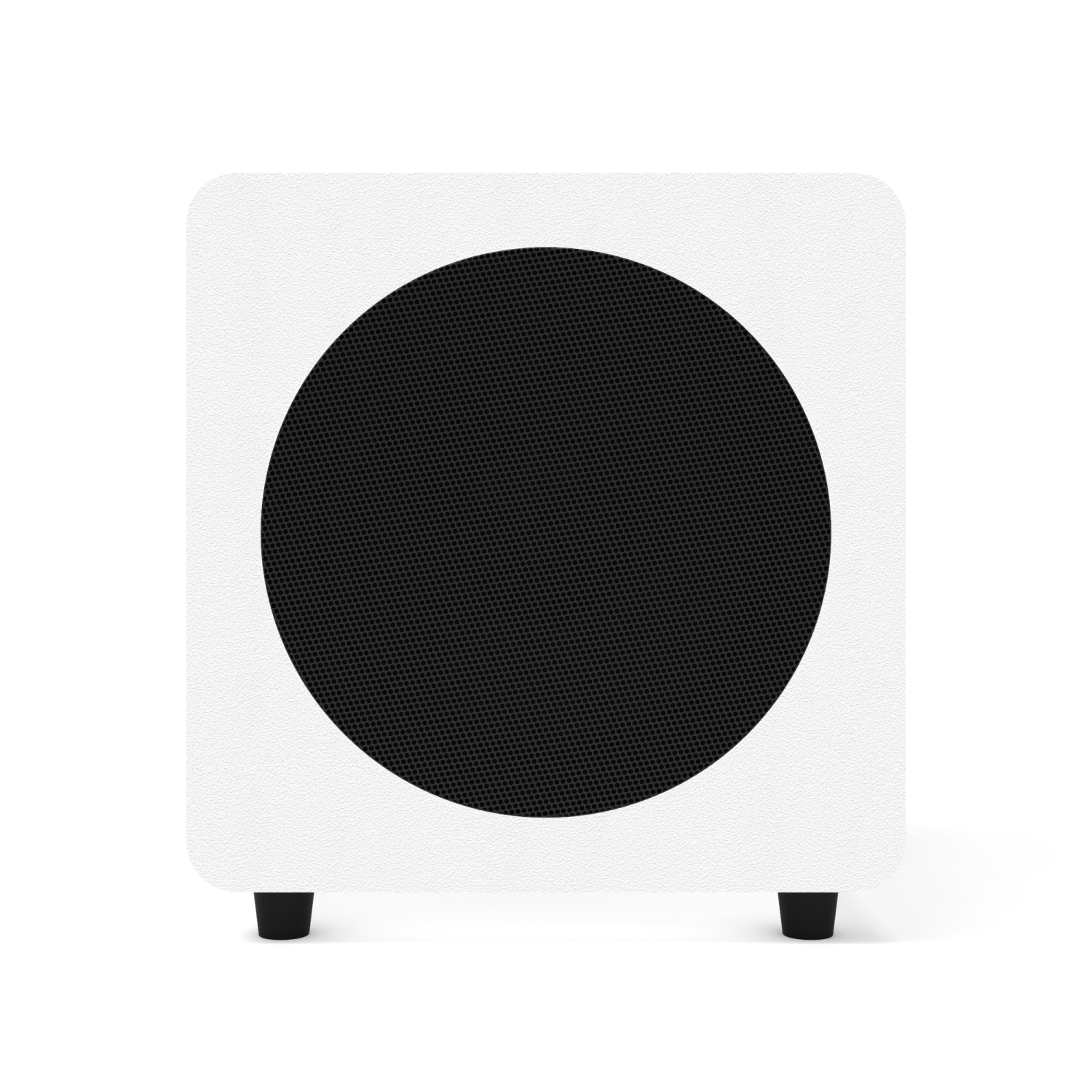 Kanto SUB8VMW 8-inch Sealed 300W Powered Subwoofer, Matte White