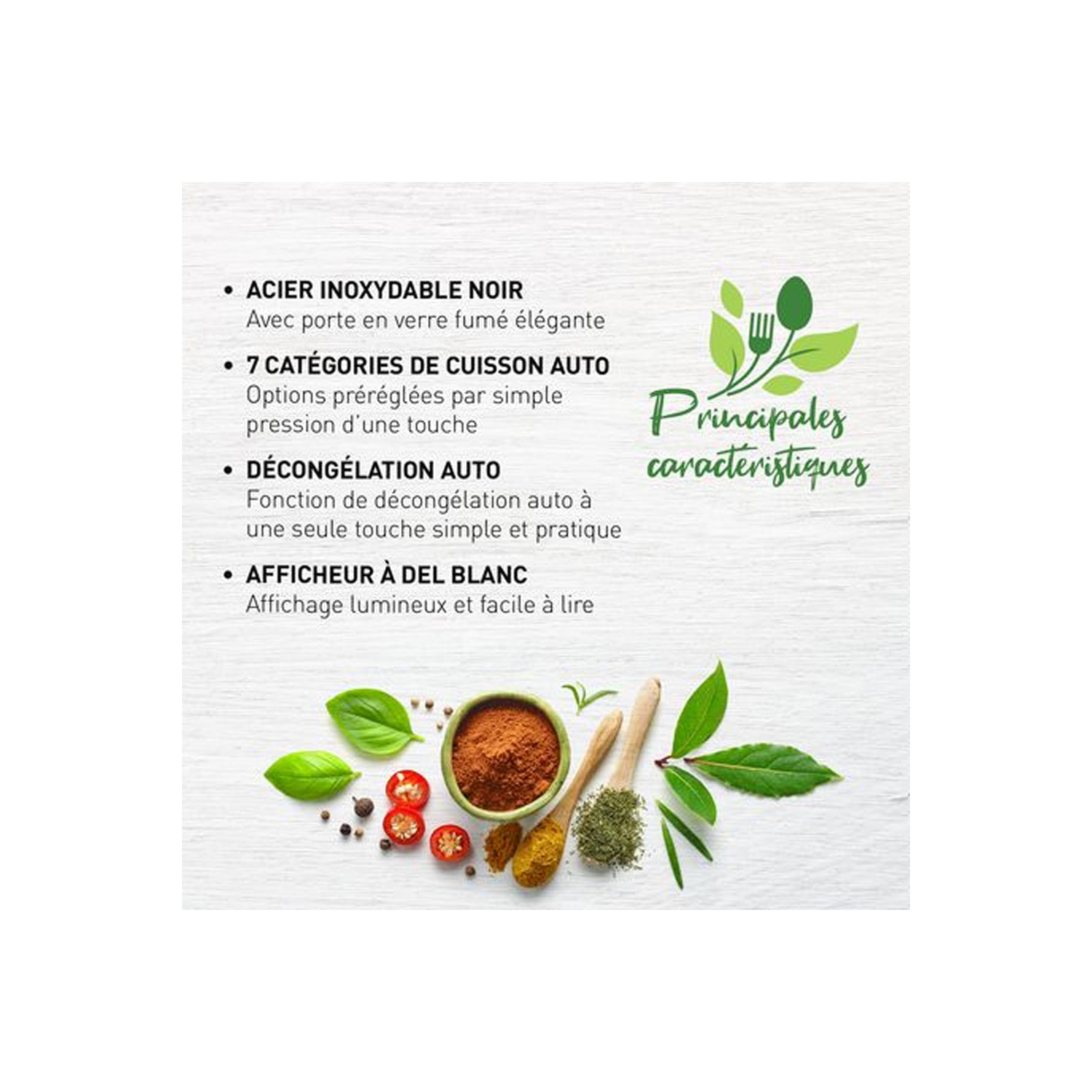 Panasonic 0,9 pi³ en acier inoxydable noir NN-SG448-S - remis à neuf