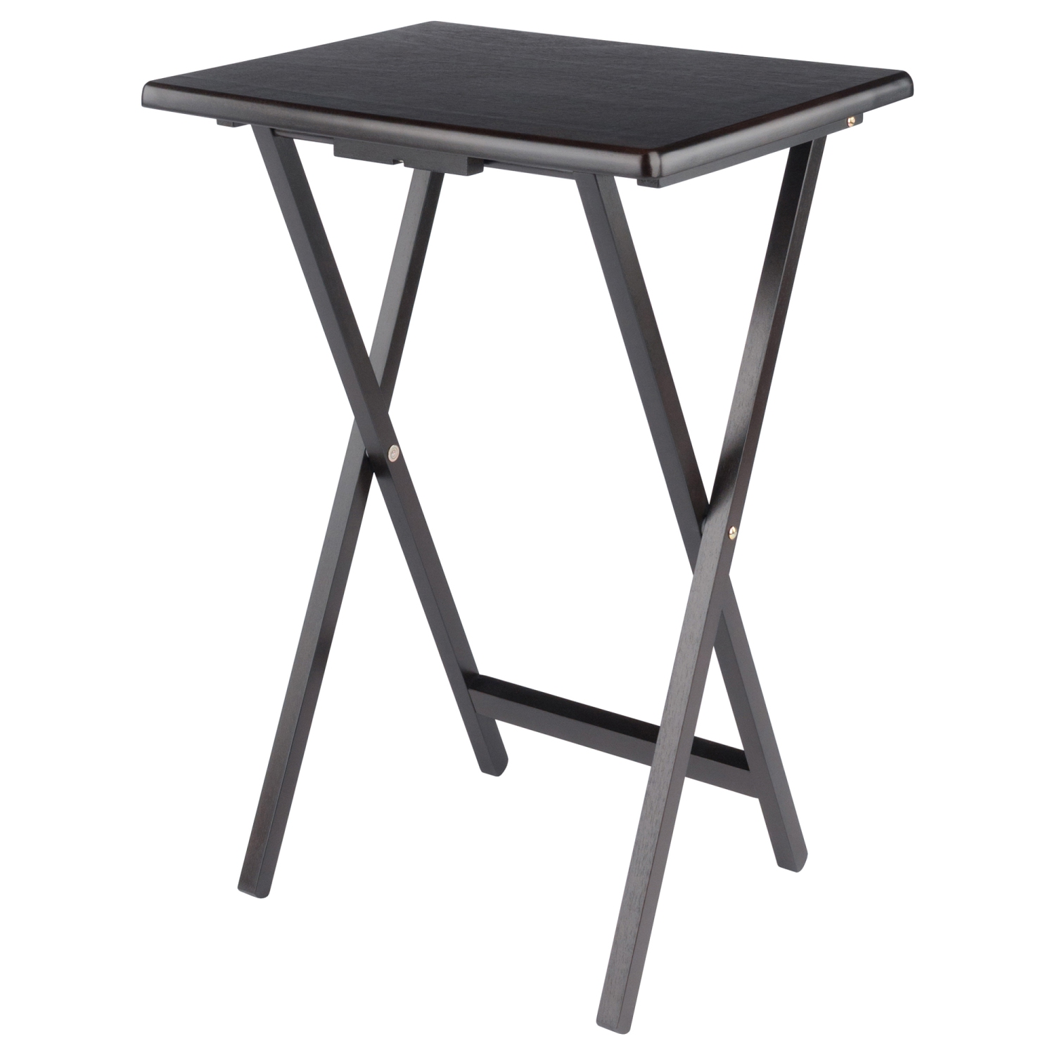 TarruBoutique Allen 5-Pc Snack Table Set, Coffee