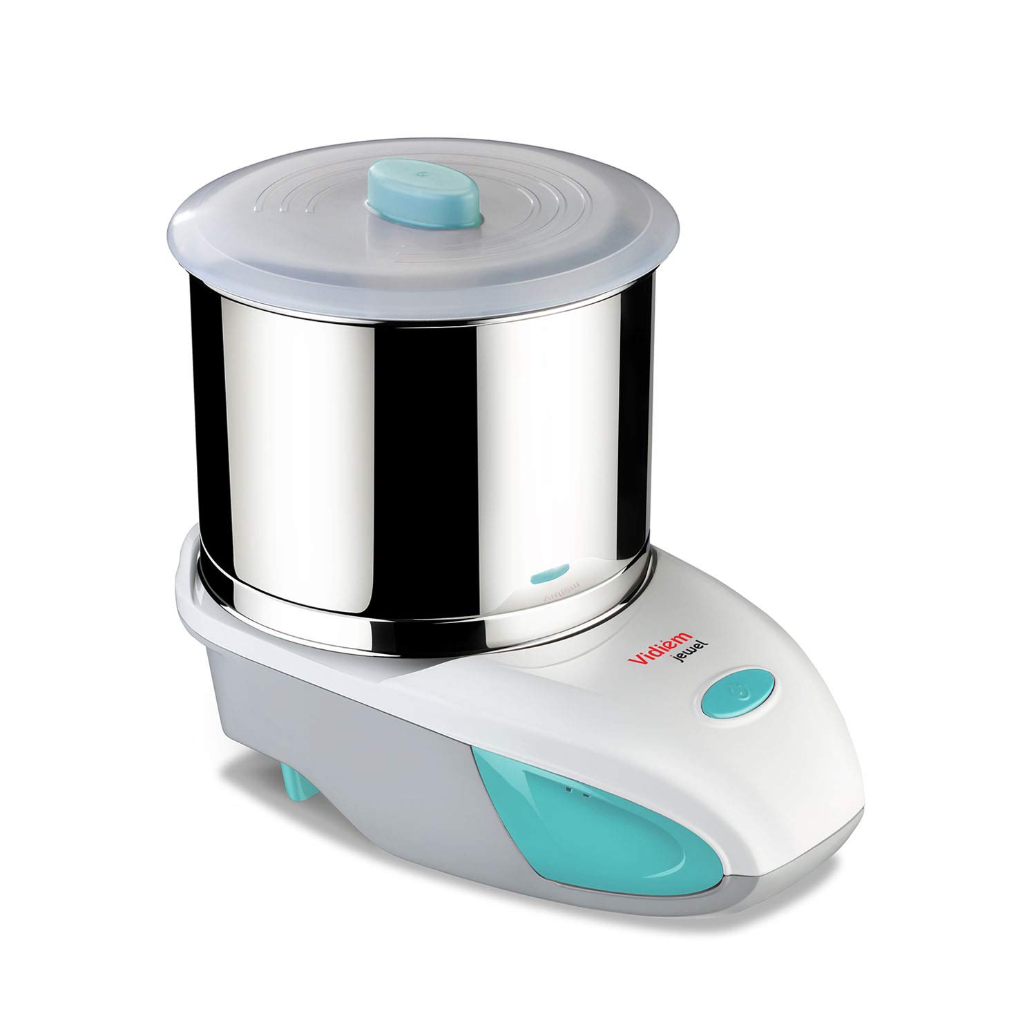 Vidiem Jewel Mini Table Top Wet Grinder - Lightweight 1.5 Ltr 110V/ 90W with it's Motor RPM 1440 and Drum RPM 150