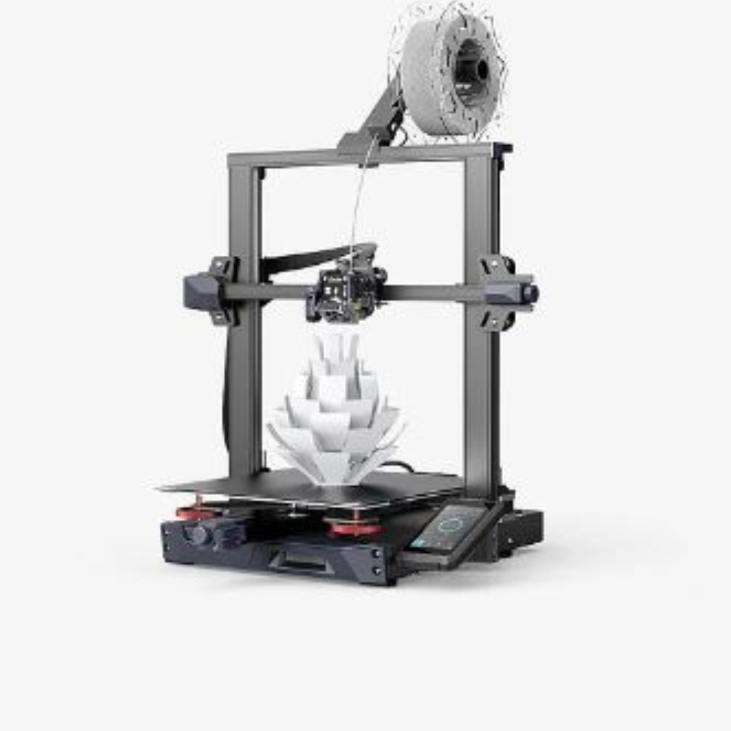 Creality Ender-3 S1 Plus Large 3D Printer with Filament Material, Silent Motherboard & 4.3 inch Touchscreen