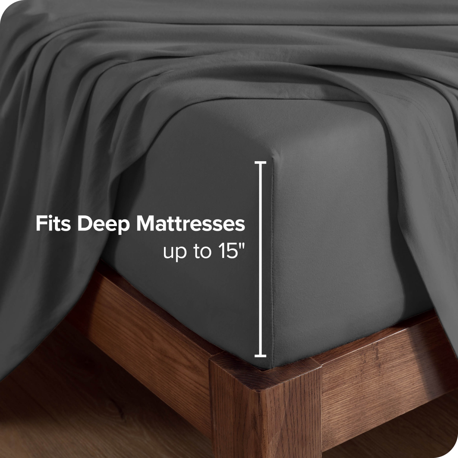 Bare Home 100% Organic Jersey Cotton Sheet Set - Deep Pocket - Lightweight & Breathable - Bedding Sheets & Pillowcases