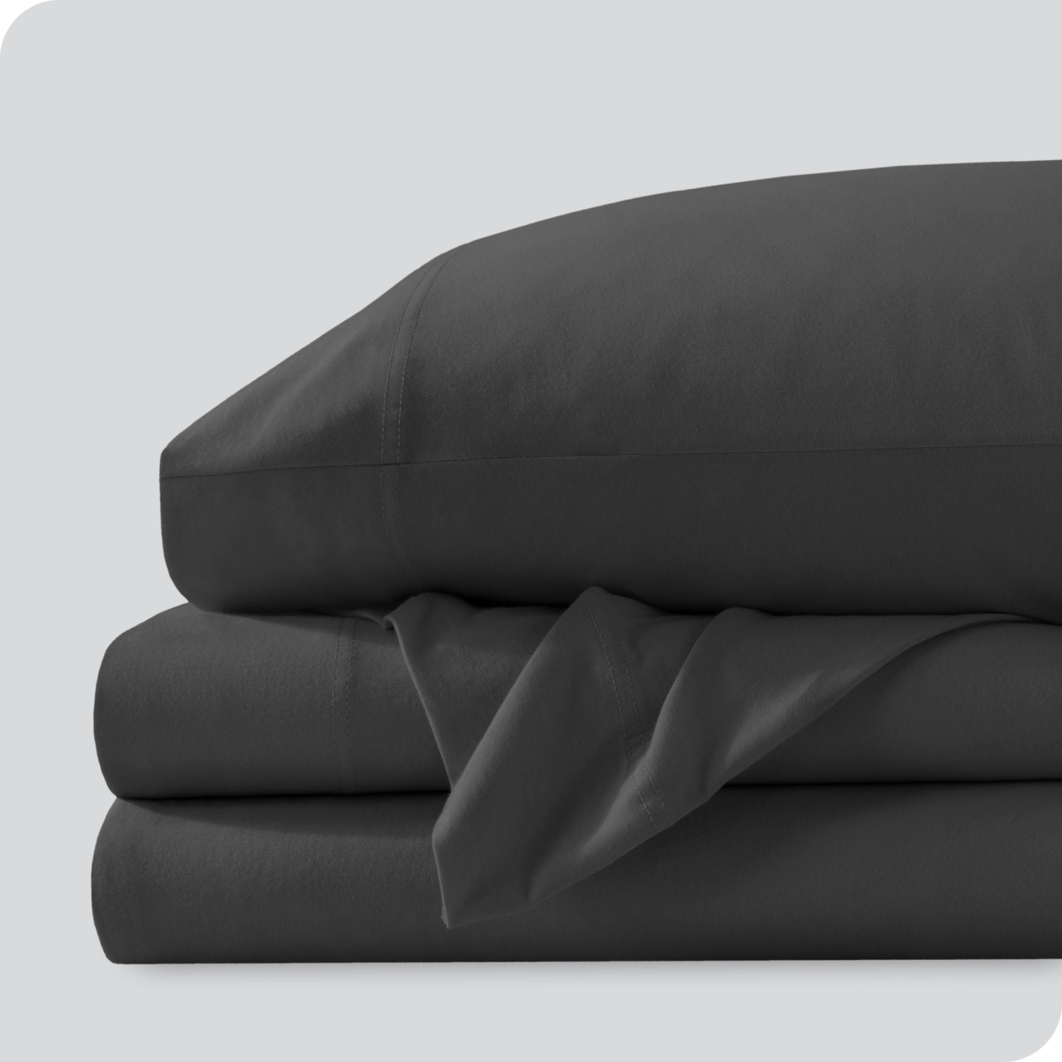 Bare Home 100% Organic Jersey Cotton Sheet Set - Deep Pocket - Lightweight & Breathable - Bedding Sheets & Pillowcases
