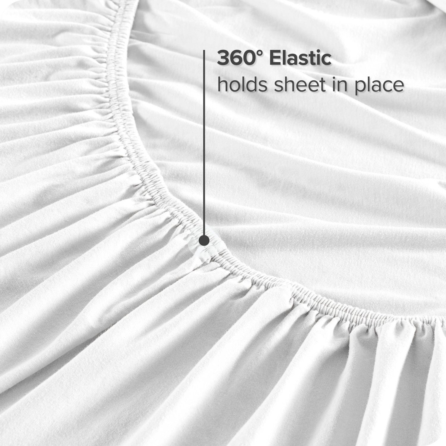 Bare Home 100% Organic Jersey Cotton Sheet Set - Deep Pocket - Lightweight & Breathable - Bedding Sheets & Pillowcases