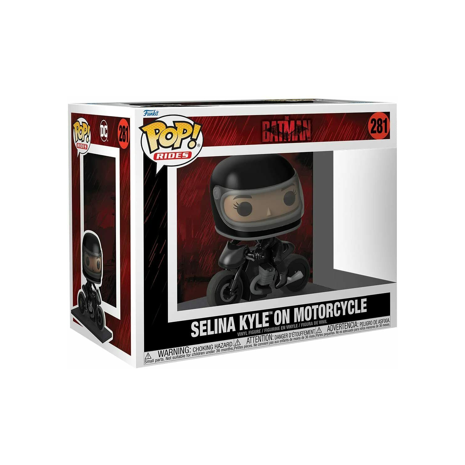Pop! Rides Deluxe: The Batman - Selina Kyle on Motorcycle