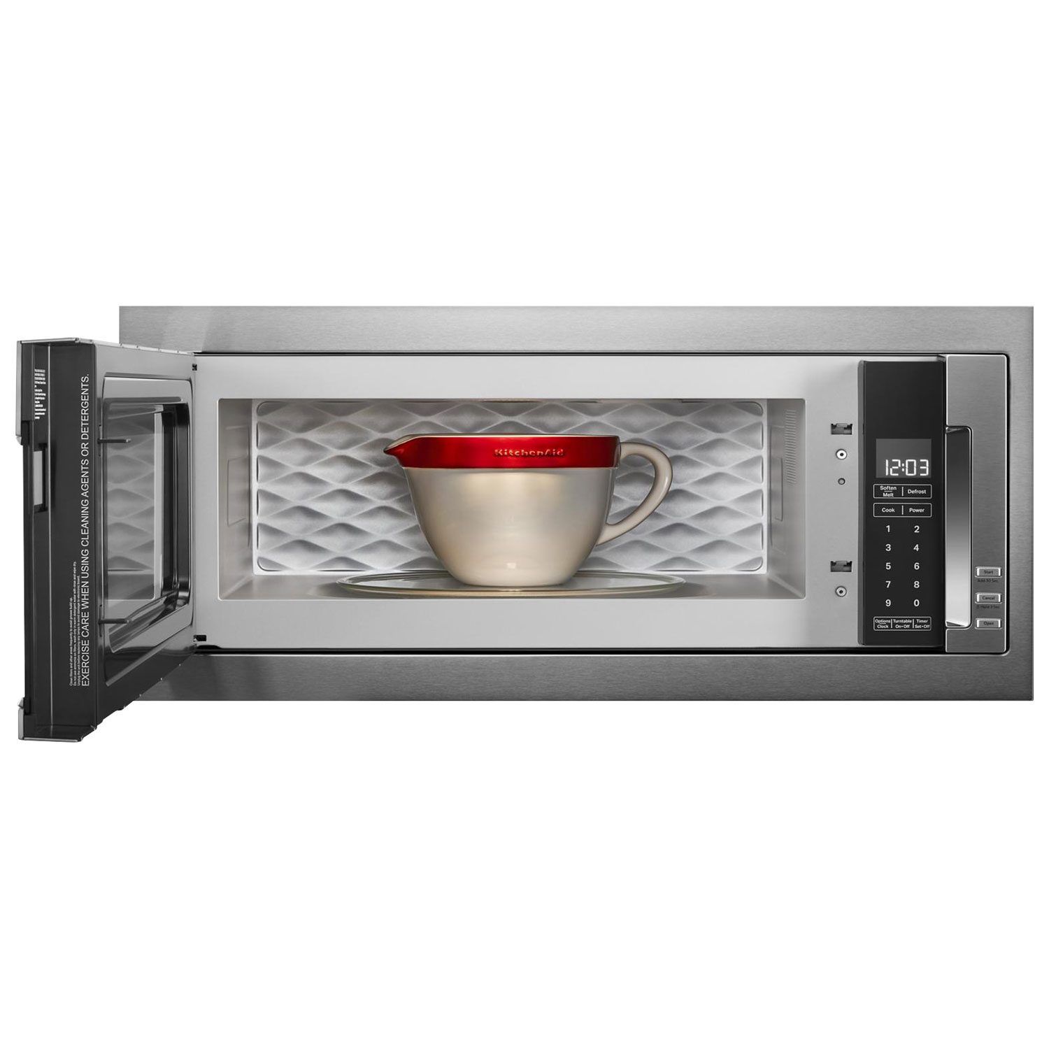 Four à micro-ondes encastrable de KitchenAid - 1,10 pi³ - Acier inoxydable