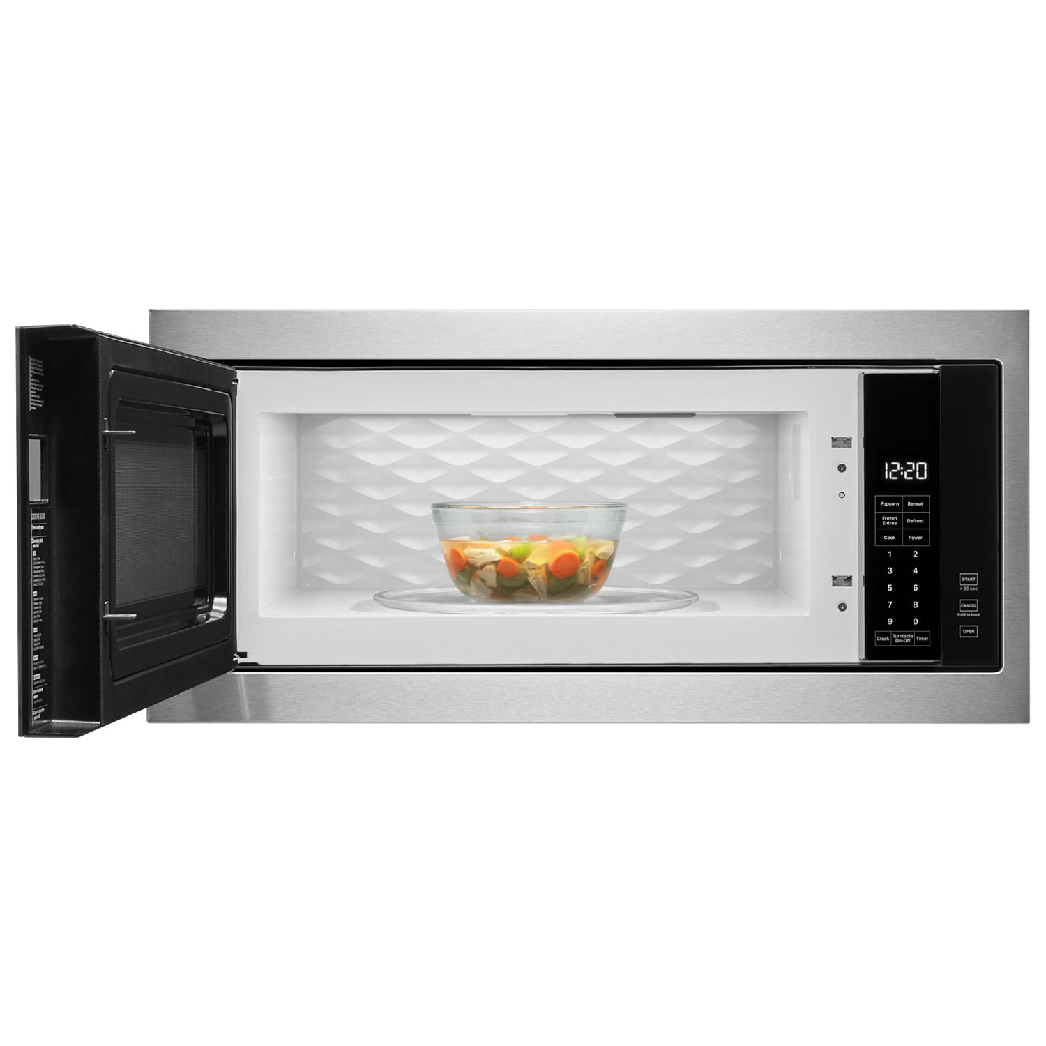 Four à micro-ondes encastrable de Whirlpool - 1,10 pi³ - Acier inoxydable