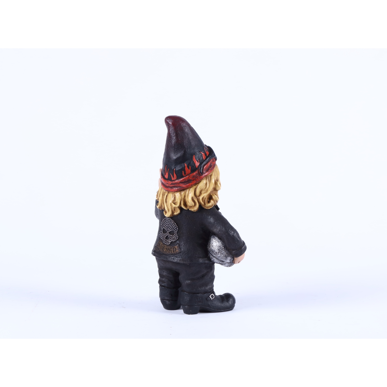 Hi-Line Gift Ltd Female Biker Gnome with Helmet- Gnomad(Hi-Line EXCLUSIVE)