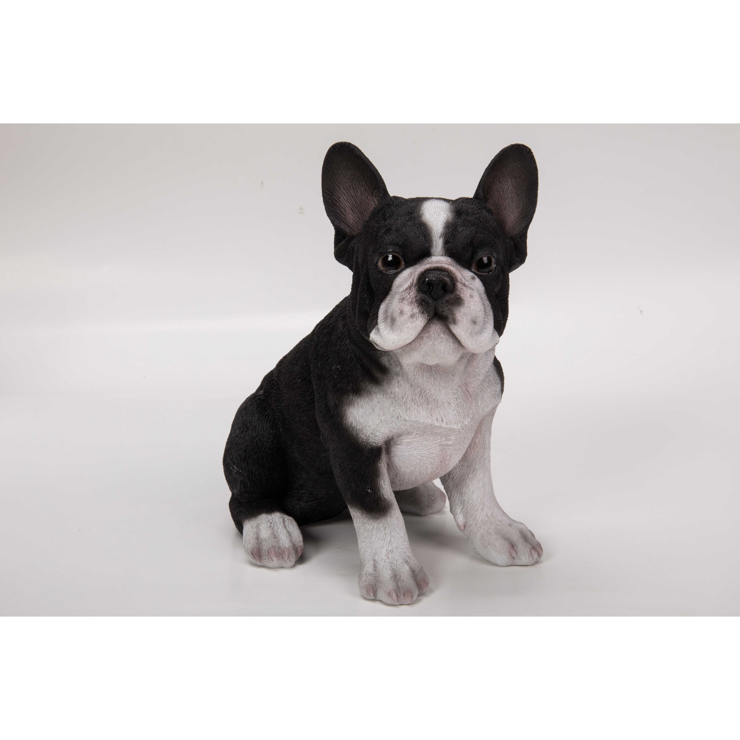 Hi-Line Gift Ltd French Bulldog Puppy Garden Statue