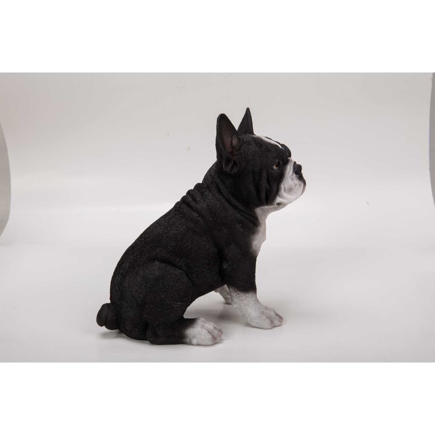 Hi-Line Gift Ltd French Bulldog Puppy Garden Statue