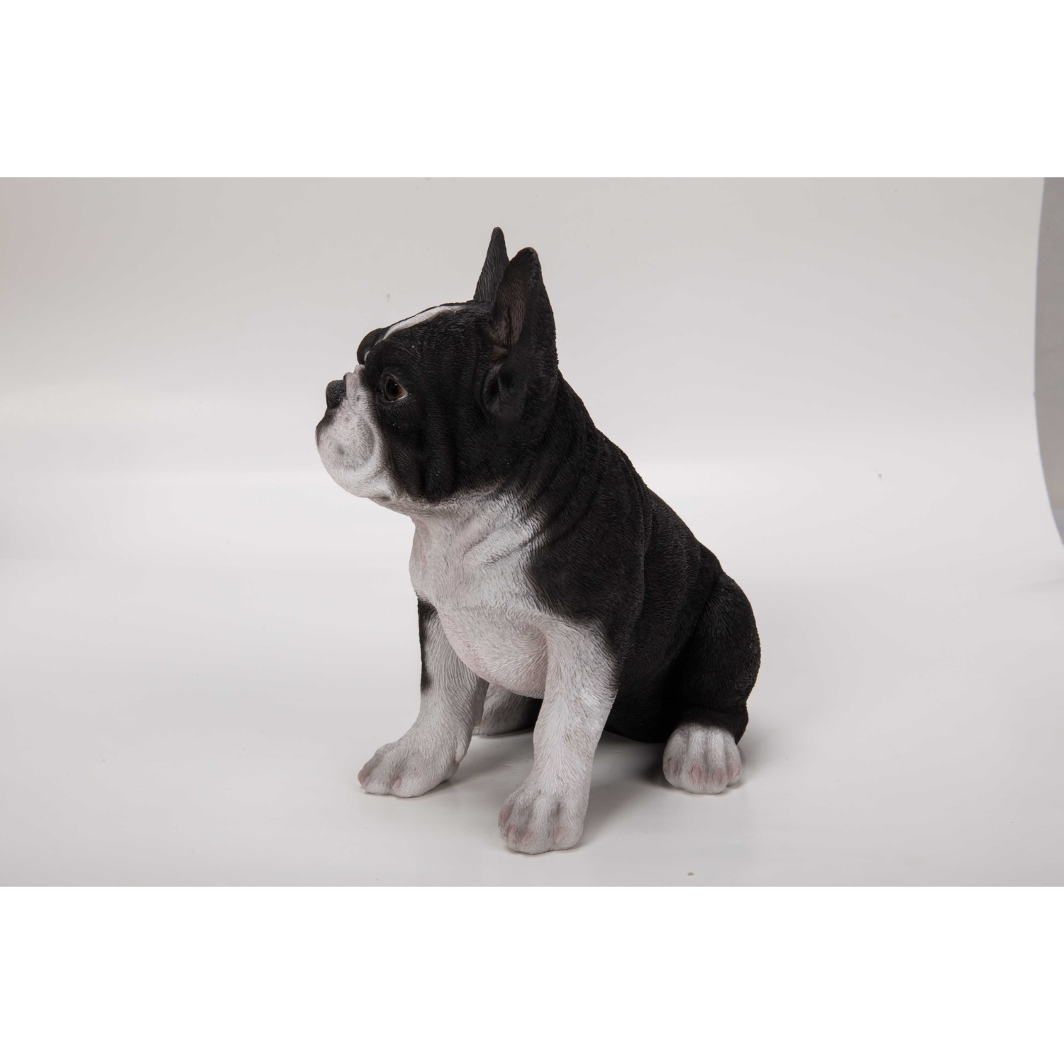 Hi-Line Gift Ltd French Bulldog Puppy Garden Statue
