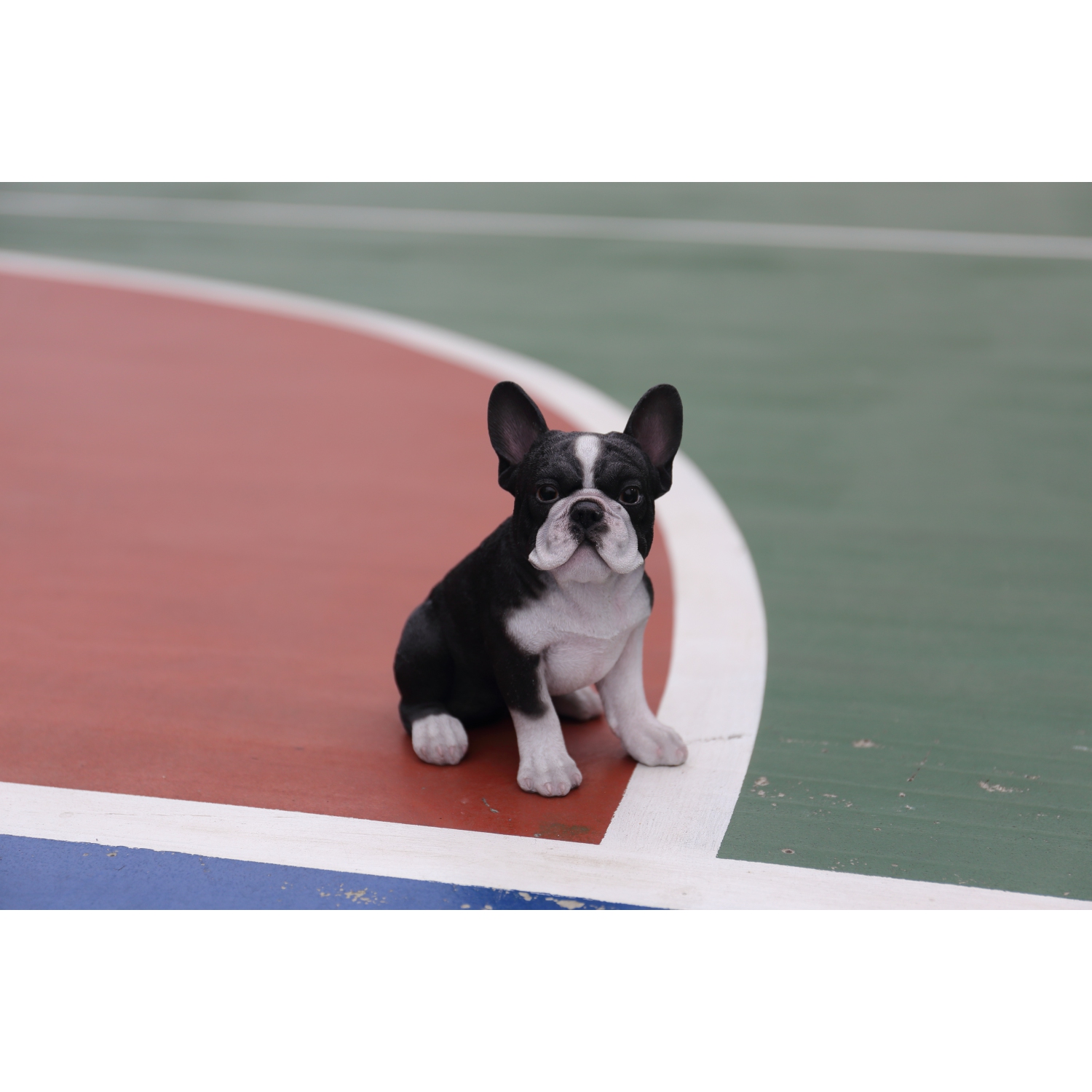 Hi-Line Gift Ltd French Bulldog Puppy Garden Statue