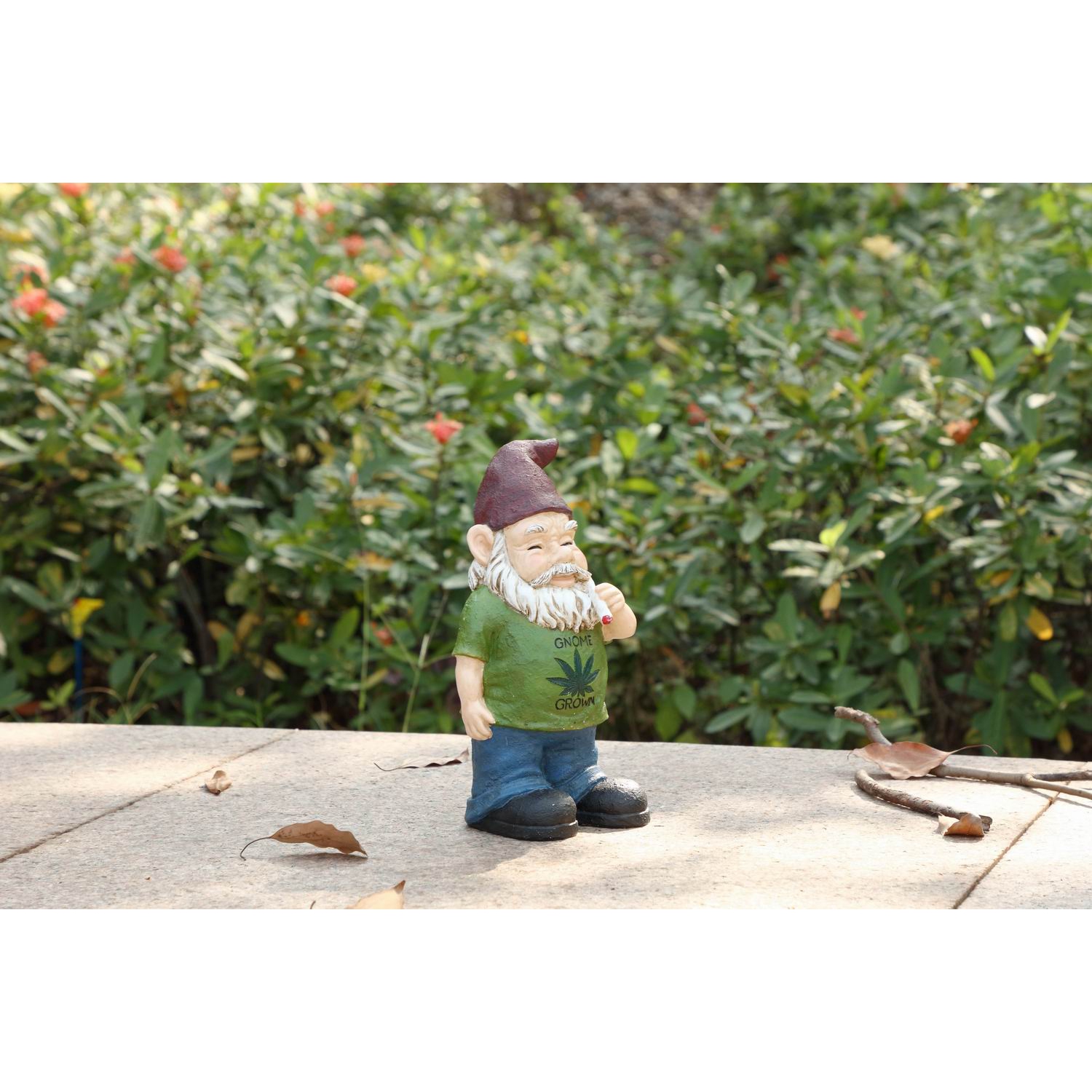 Hi-Line Gift Ltd Gnome Smoking
