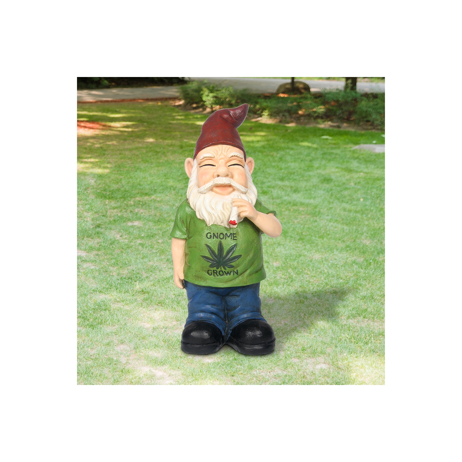 Hi-Line Gift Ltd Gnome Smoking