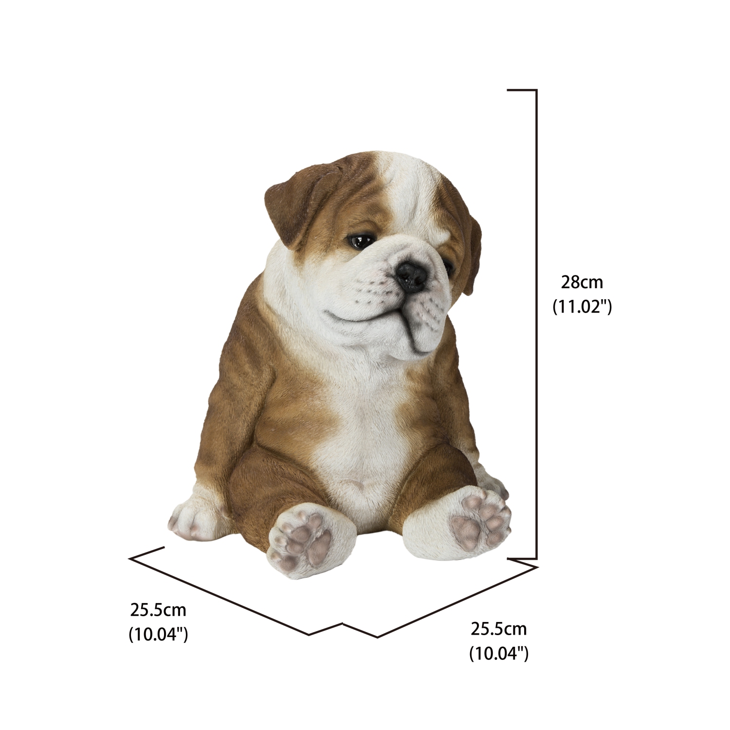 Hi-Line Gift Ltd Bulldog Sleeping Medium