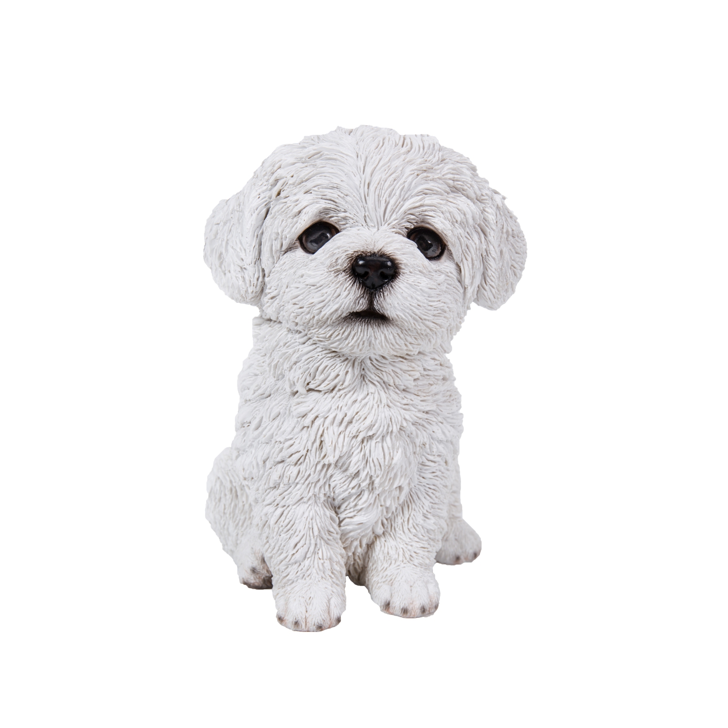 Hi-Line Gift Ltd Maltese Puppy Garden Statue