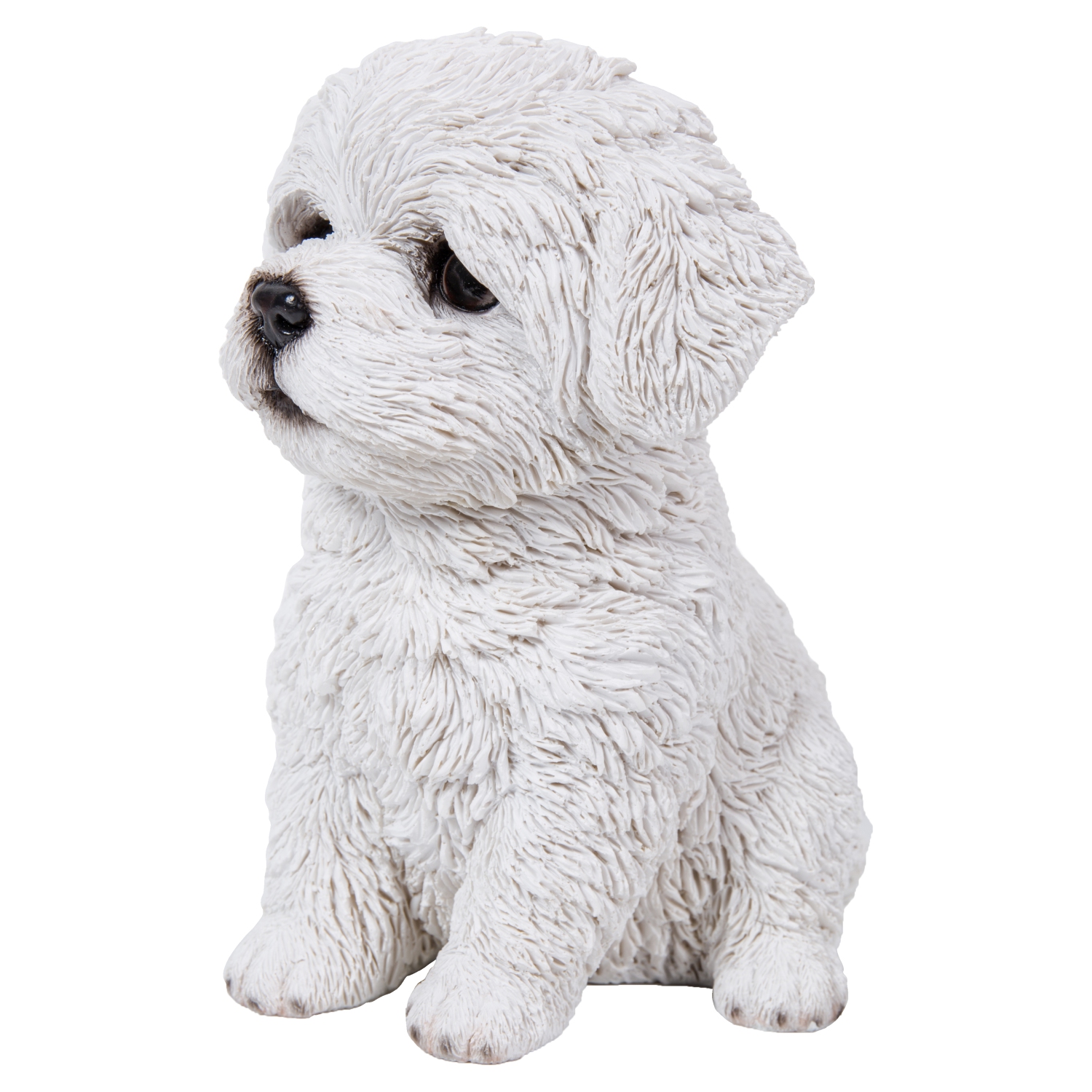 Hi-Line Gift Ltd Maltese Puppy Garden Statue