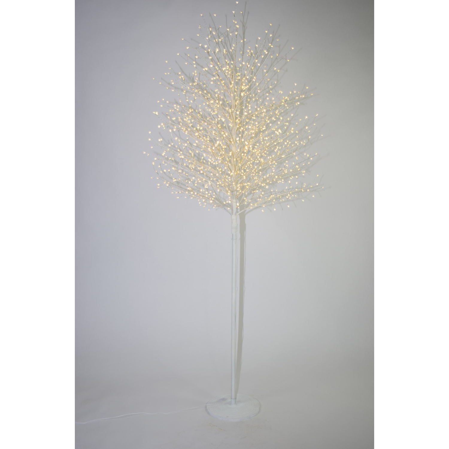 Hi-Line Gift Ltd Micro Dot White Tree 210Cm
