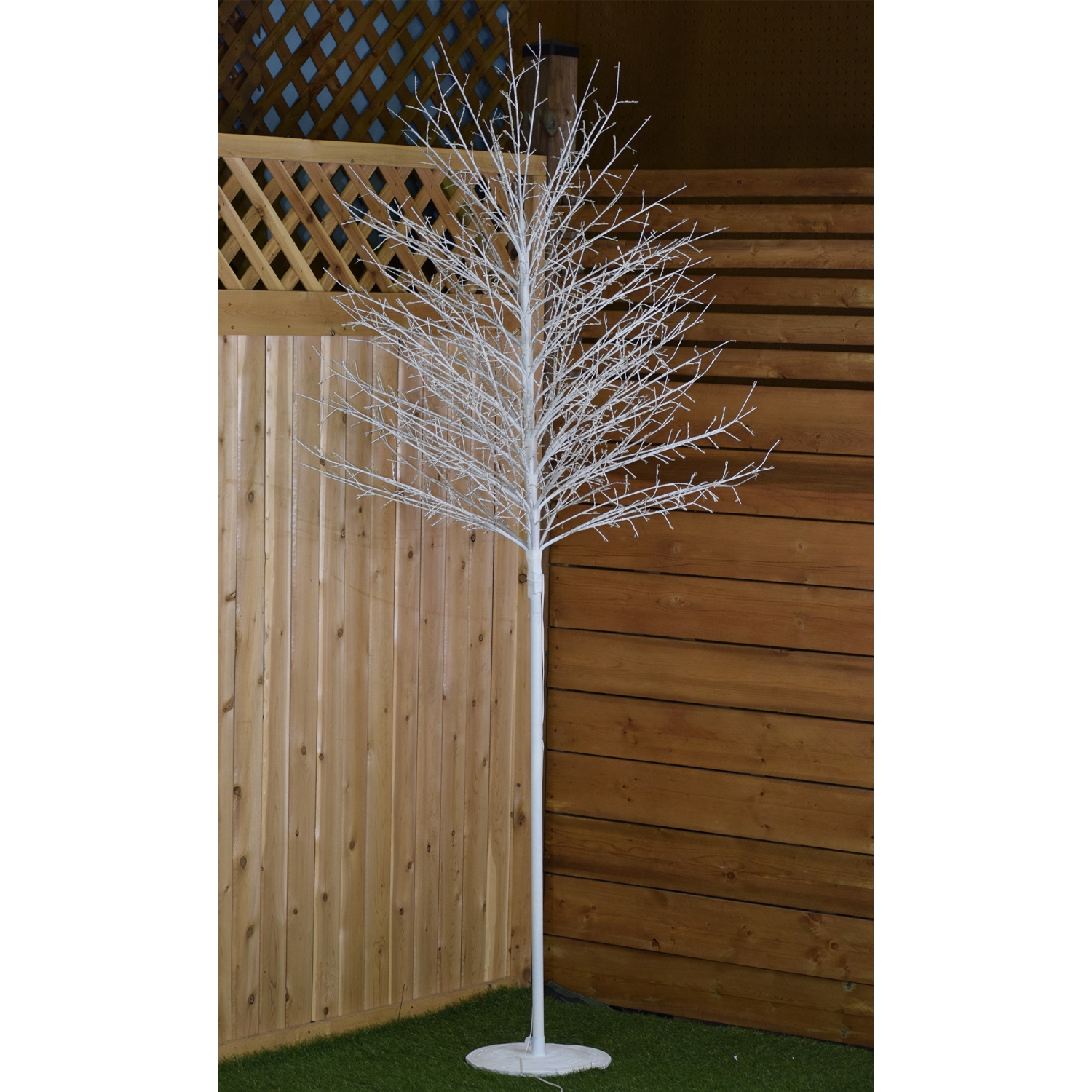 Hi-Line Gift Ltd Micro Dot White Tree 210Cm