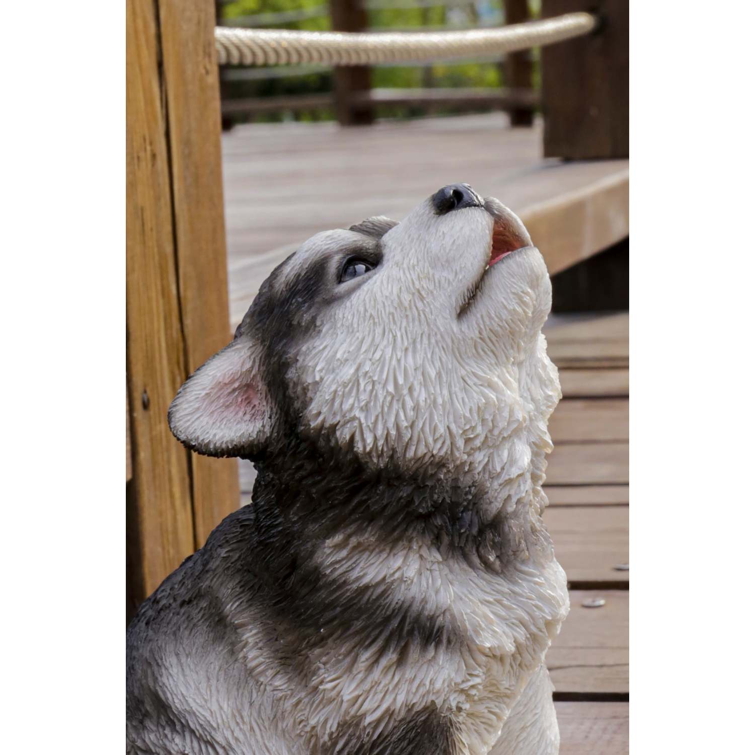 Hi-Line Gift Ltd Alaskan Malamute Puppy Howling
