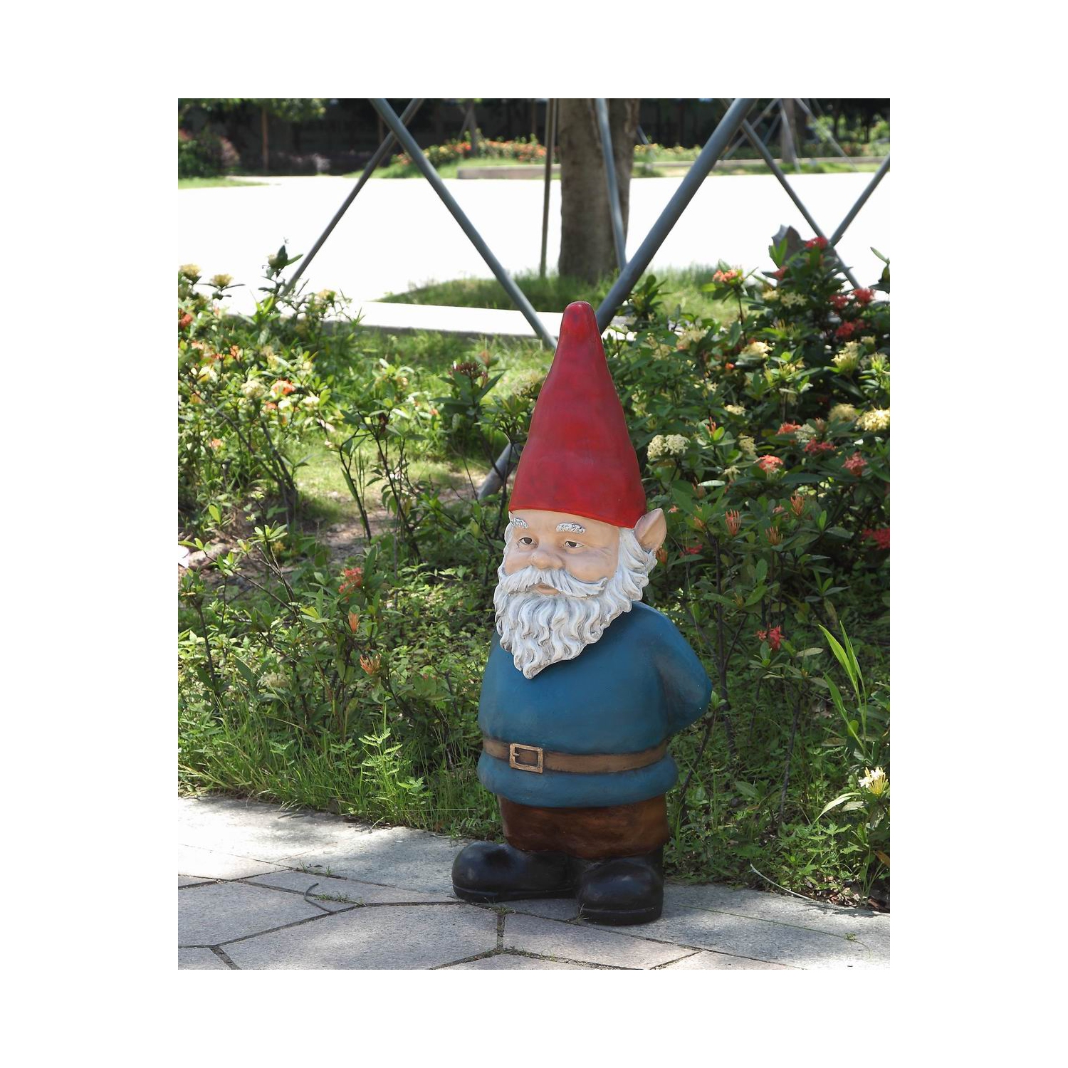 Hi-Line Gift Ltd Gnome Bobblehead with Hands Behind His Back(Hi-Line EXCLUSIVE)