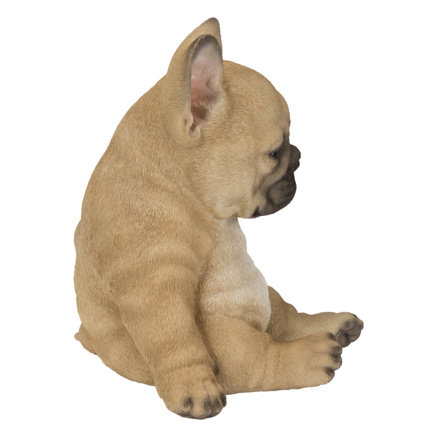 Hi-Line Gift Ltd Sleepy French Bulldog Puppy Garden Statue Sitting