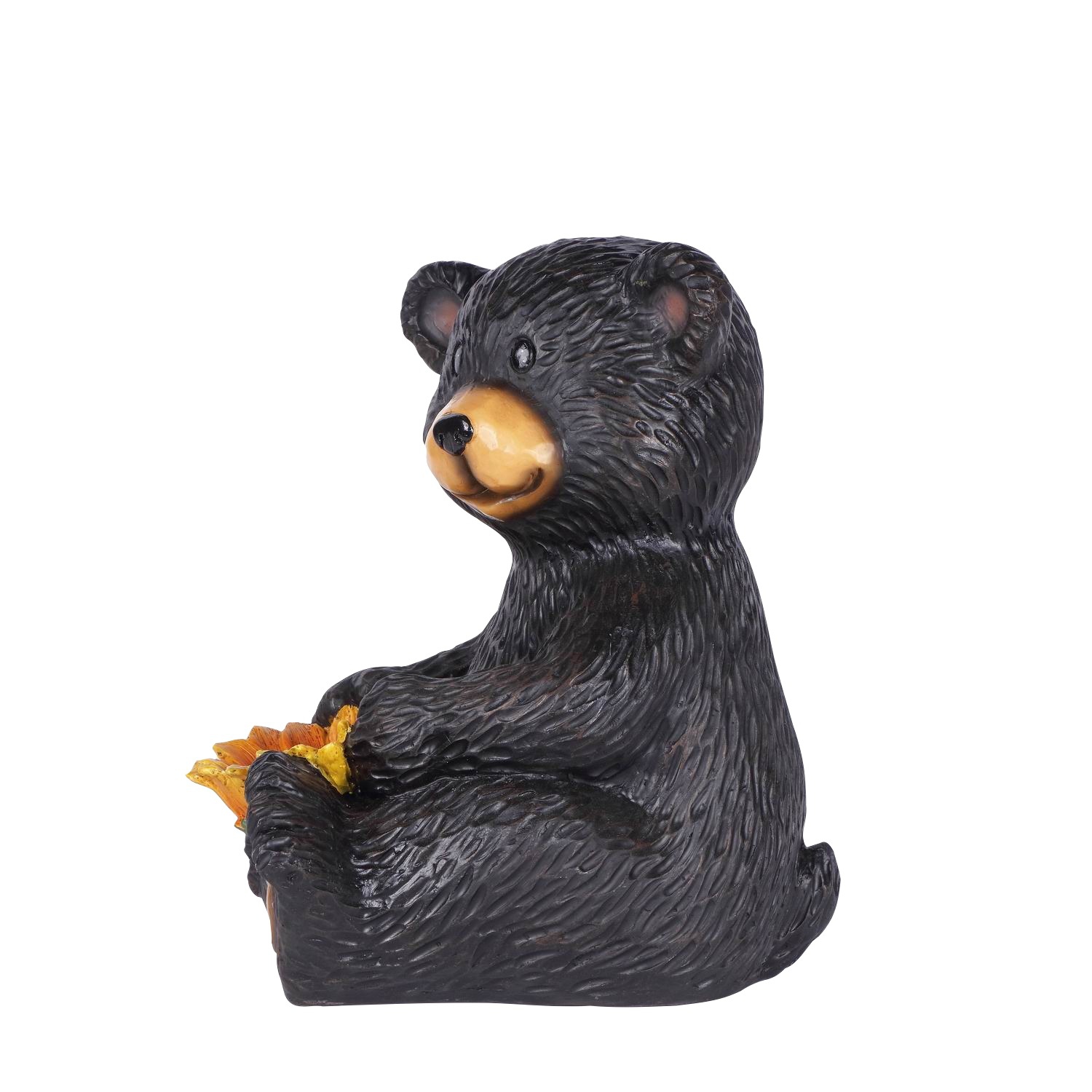 Hi-Line Gift Ltd Bear Cub Holding Sunflower