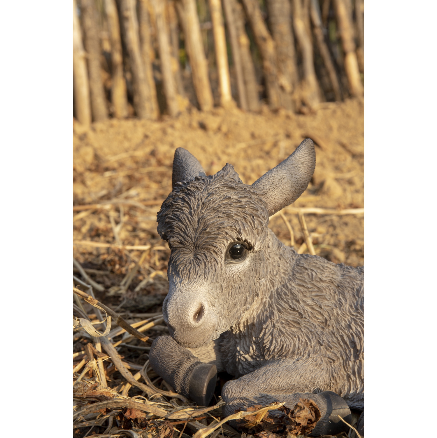 Hi-Line Gift Ltd Medium Donkey Foal Lying Down