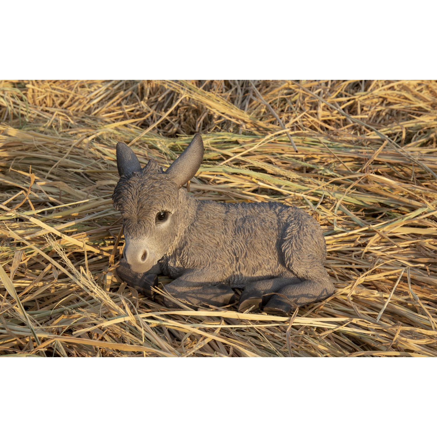 Hi-Line Gift Ltd Medium Donkey Foal Lying Down