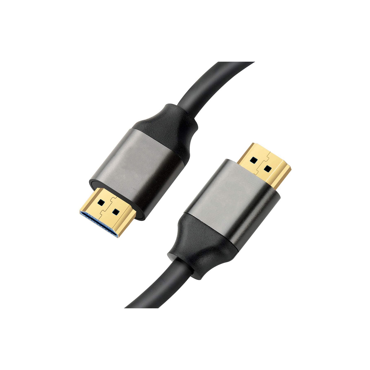 Câble HDMI 2.1 8k 6ft HDMI vers HDMI haute vitesse 48Gbps plaqué or mâle vers mâle - axGear
