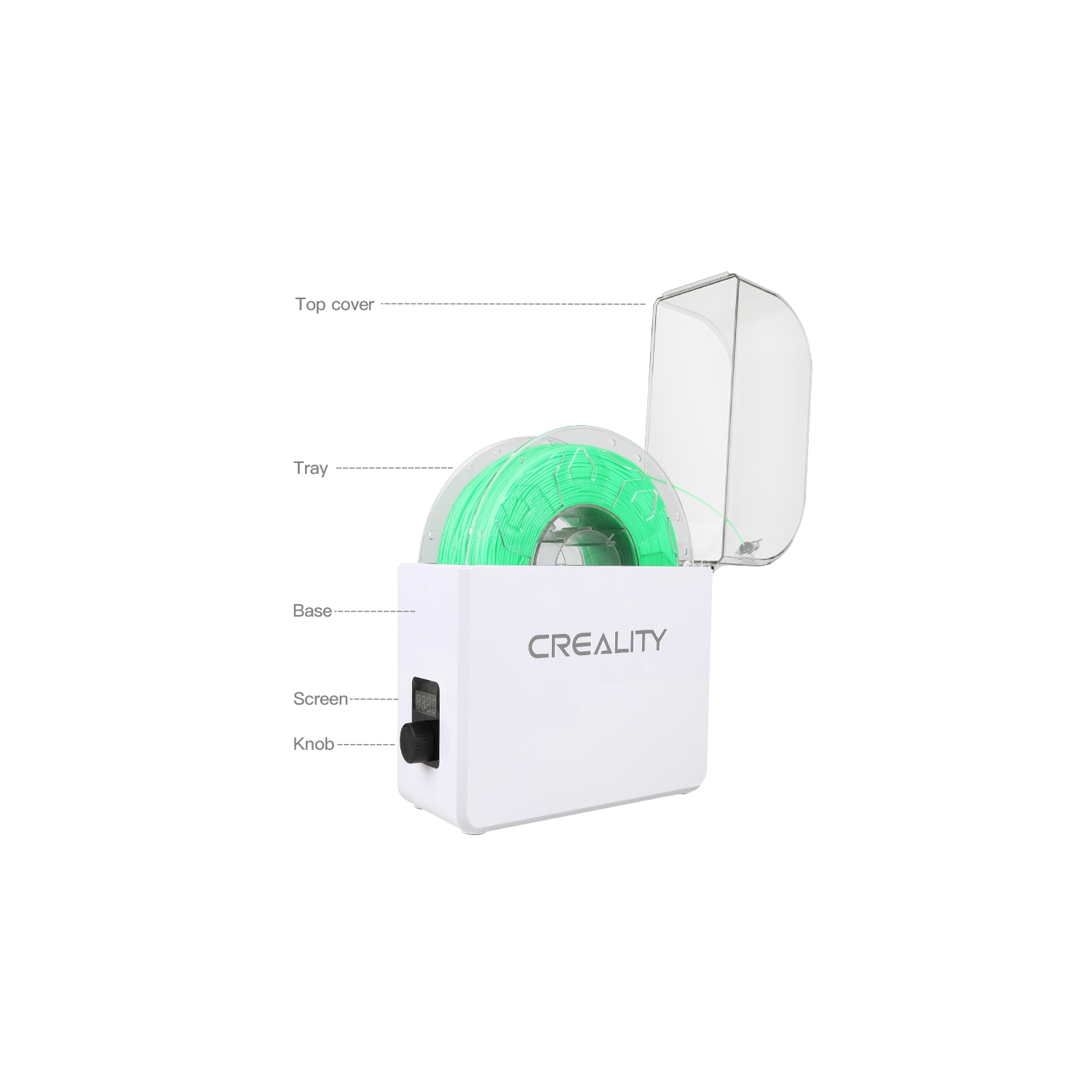 Creality Filament Dry Box, Fits 1 KG Spool