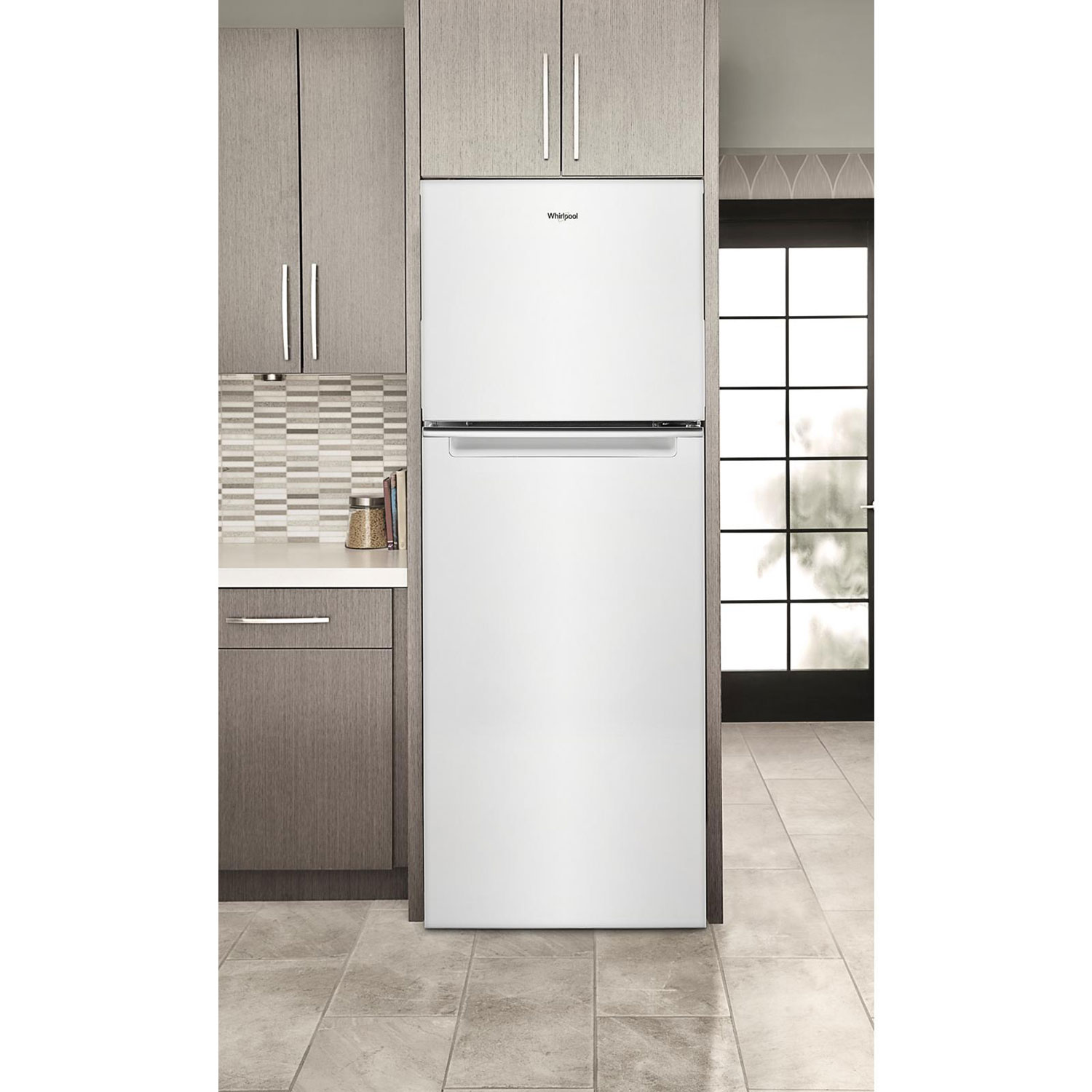 Whirlpool 25" 12.9 Cu. Ft. Top Freezer Refrigerator - White