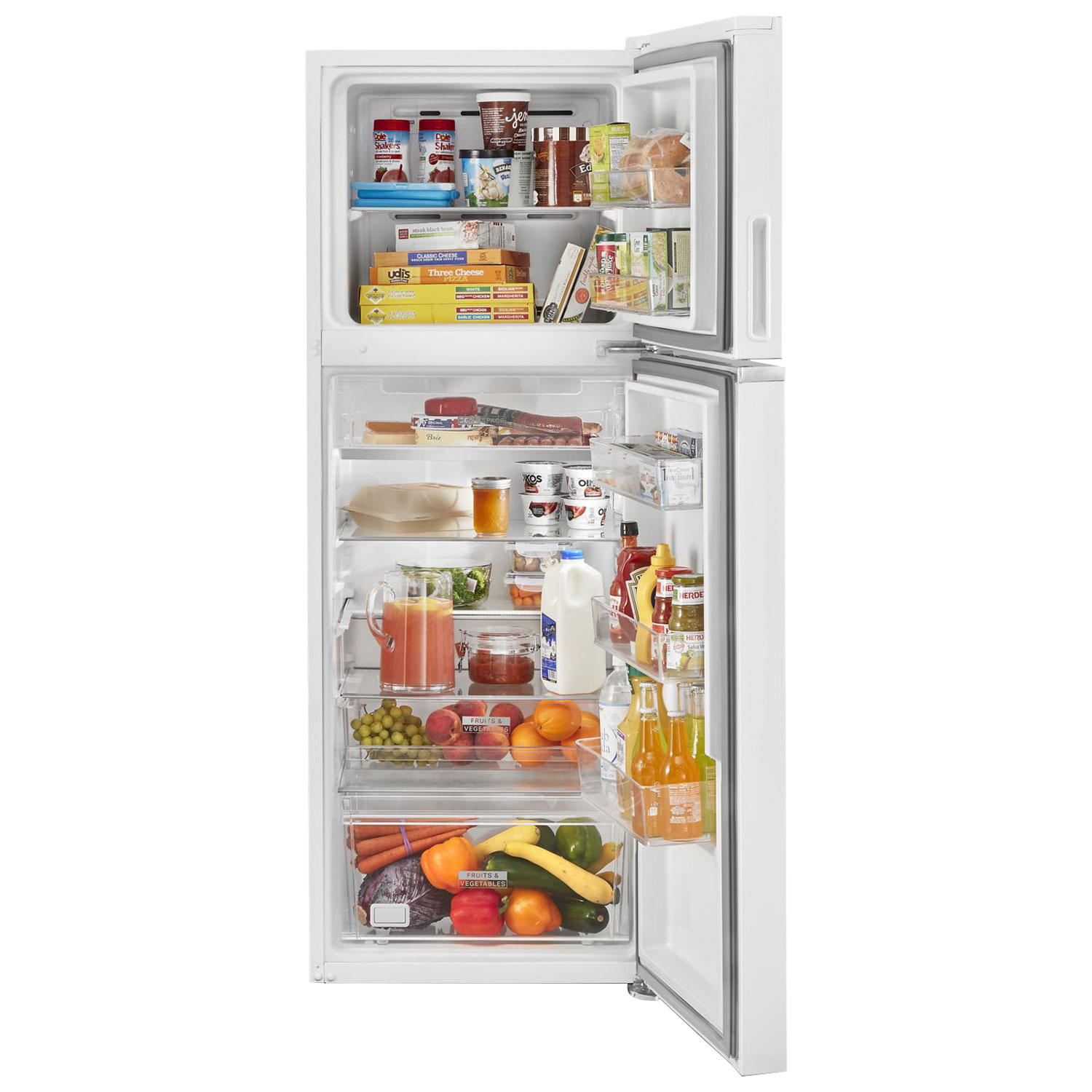 Whirlpool 25" 12.9 Cu. Ft. Top Freezer Refrigerator - White