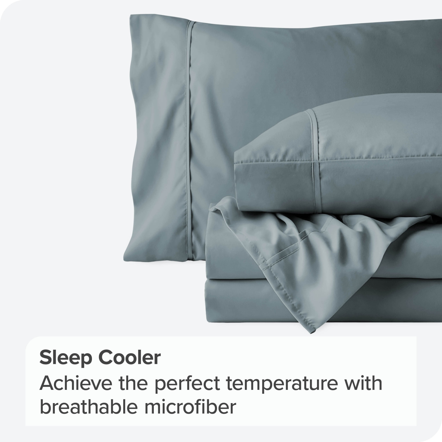 Bare Home Sheet Set - Premium 1800 Ultra-Soft Microfiber - Double Brushed - Hypoallergenic - Wrinkle Resistant